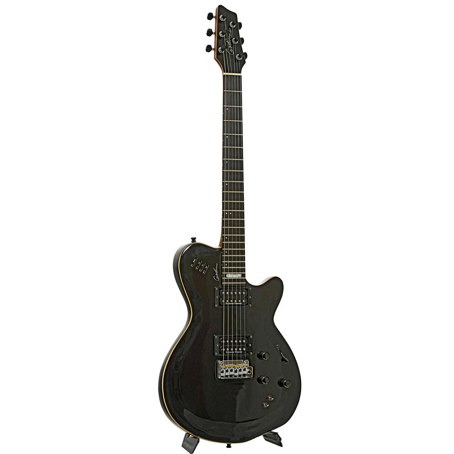 Godin LGXT Black Pearl with Synth Access Electric Guitar (2006) - Image 3