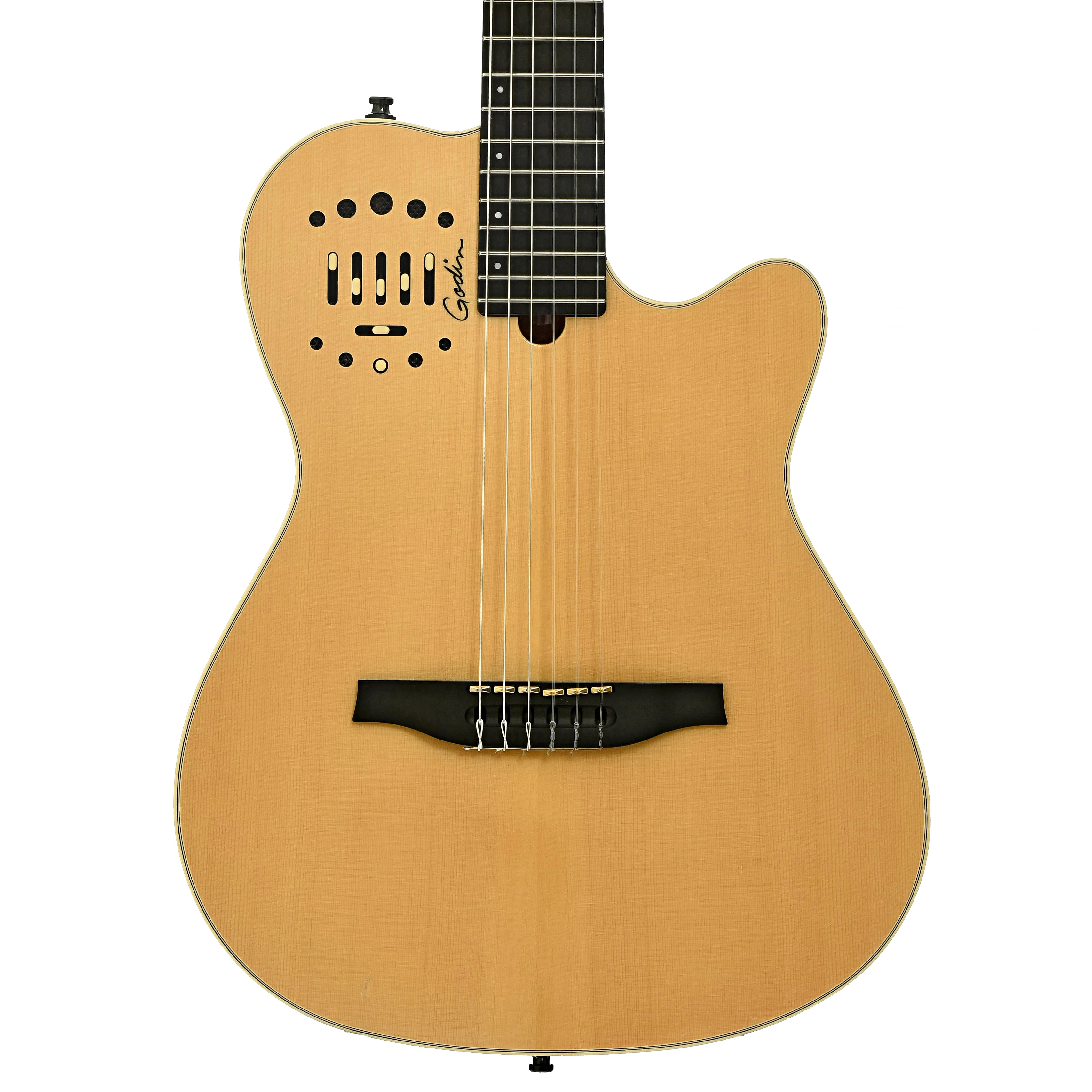 Godin Multiac Nylon Deluxe Acoustic-Electric Guitar (2022) - Image 2