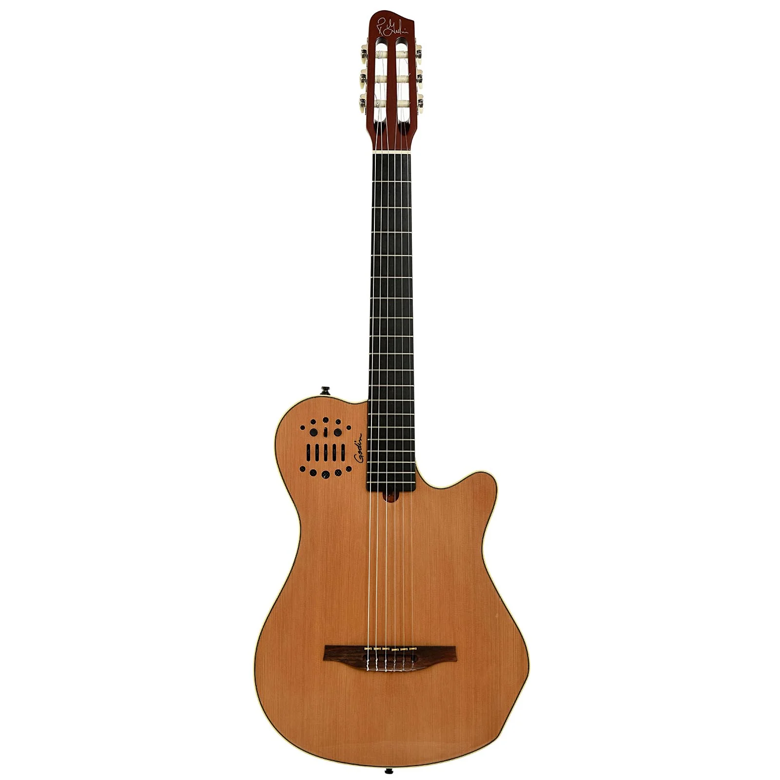Godin Multiac Grand Concert SA Guitar with Roland GR-55 Synth (2017) - Image 15