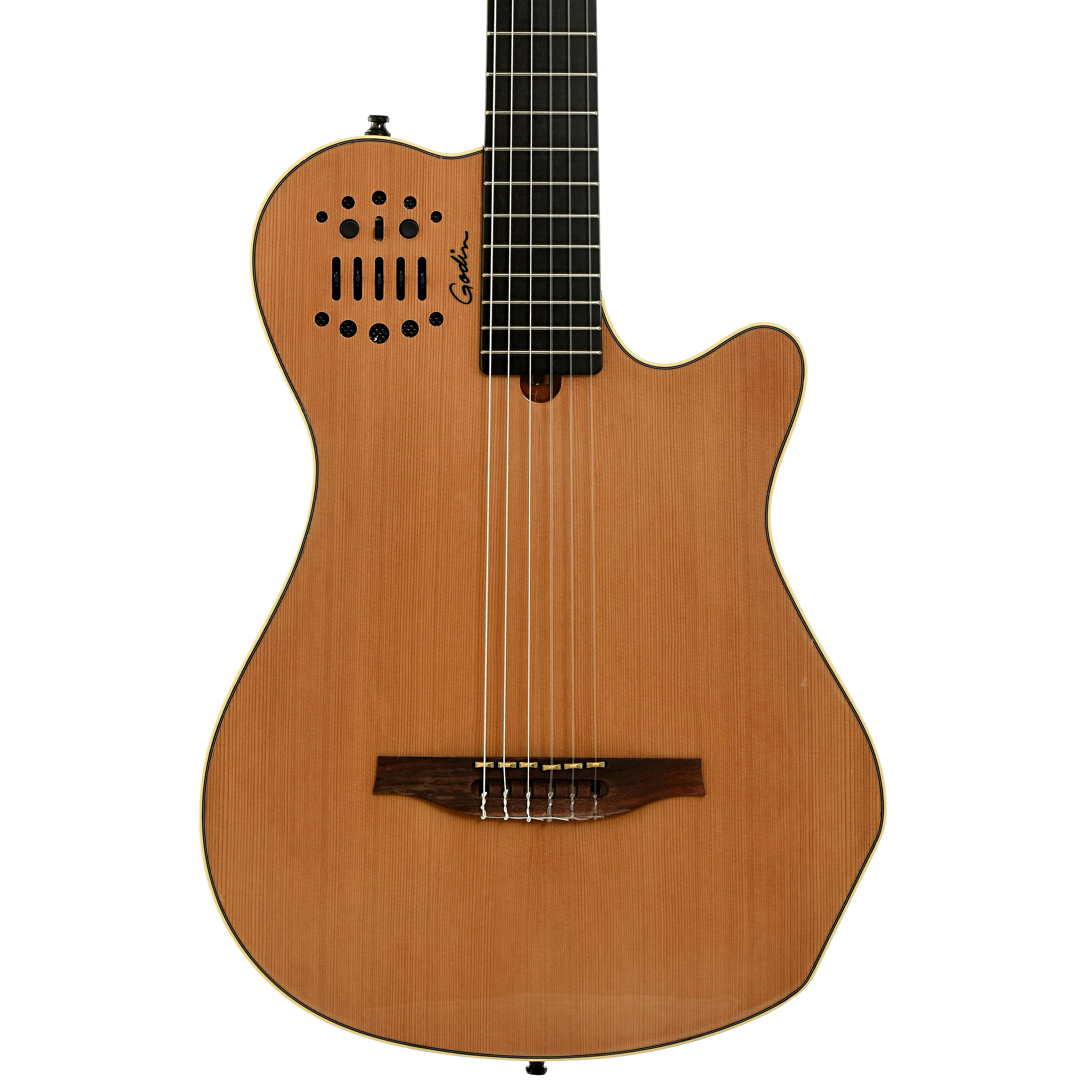 Godin Multiac Grand Concert SA Guitar with Roland GR-55 Synth (2017) - Image 2