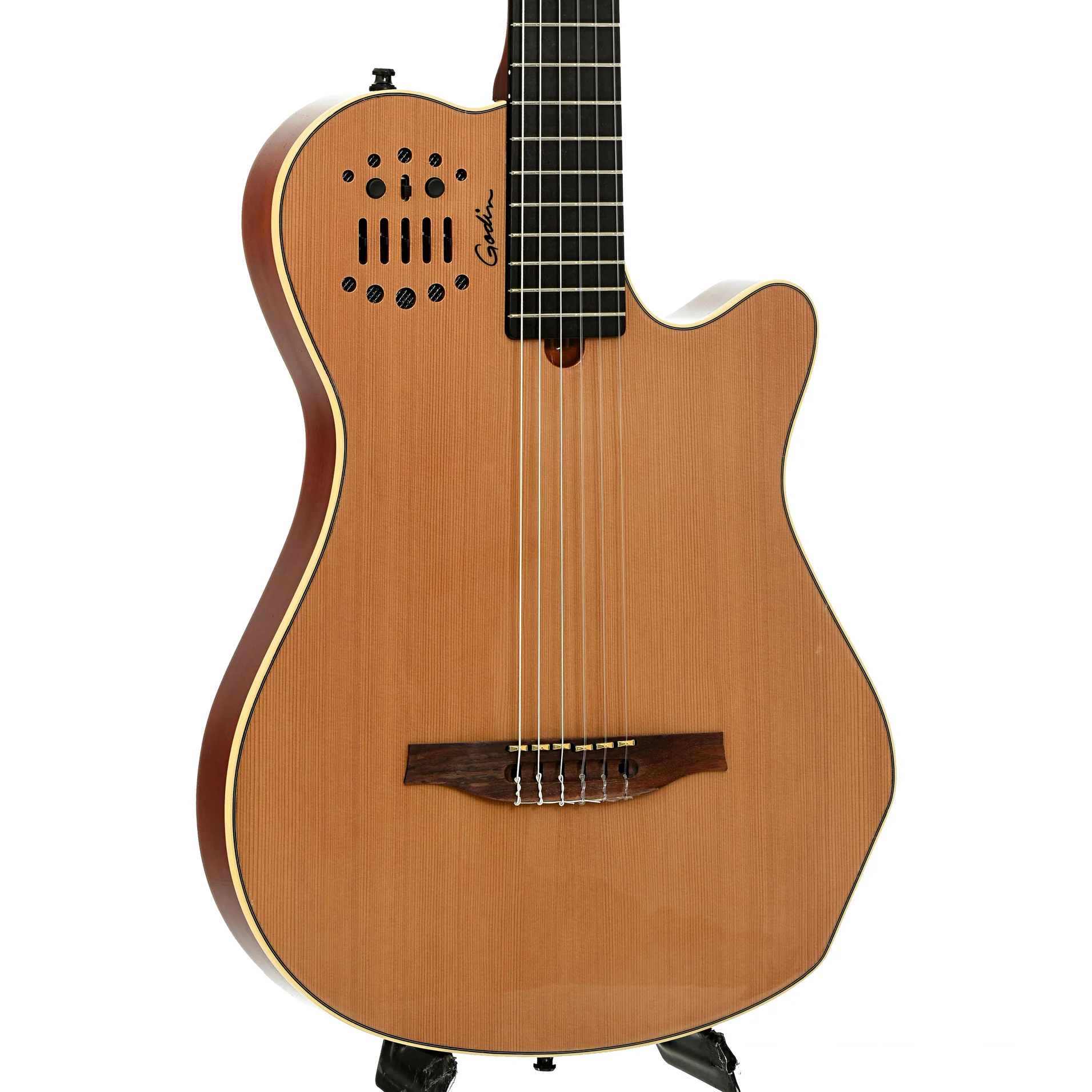 Godin Multiac Grand Concert SA Guitar with Roland GR-55 Synth (2017) - Image 4