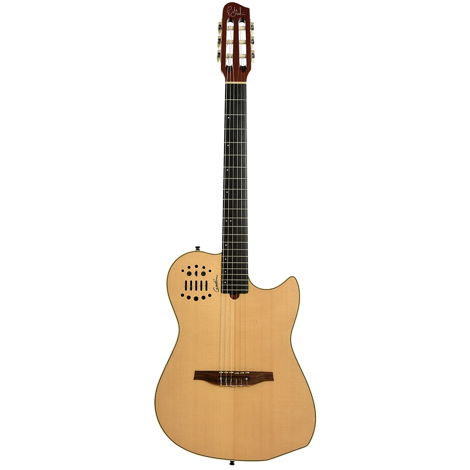 Godin Multiac Nylon SA Acoustic-Electric Guitar (2016) - Image 14