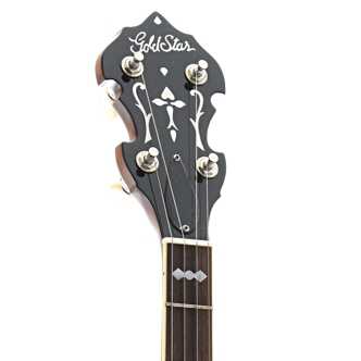 Gold Star GF-100JD "Bluegrass Album" Resonator Banjo & Case - Image 8