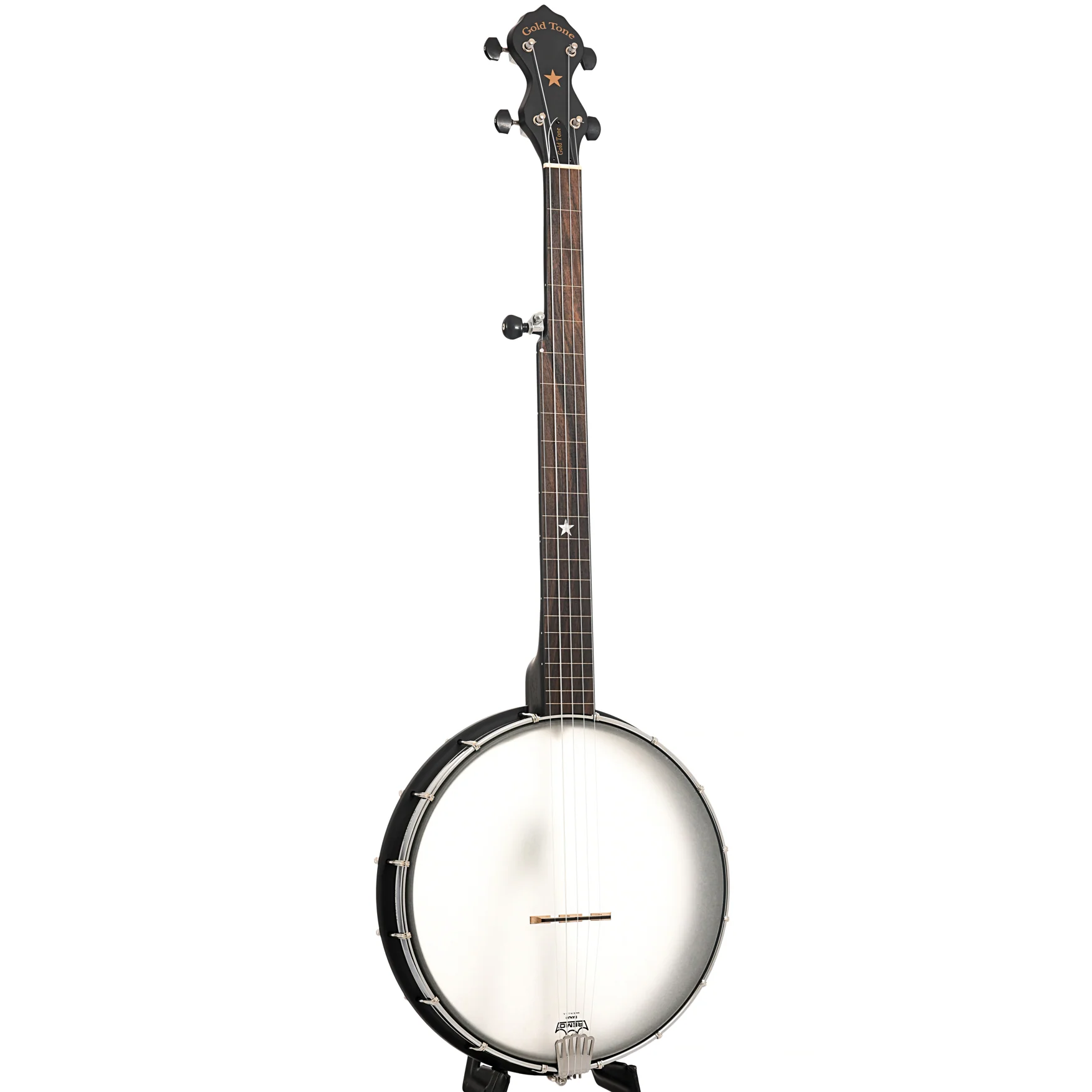 Gold Tone AC-12FL 12in Fretless Openback Banjo & Gigbag - Image 4