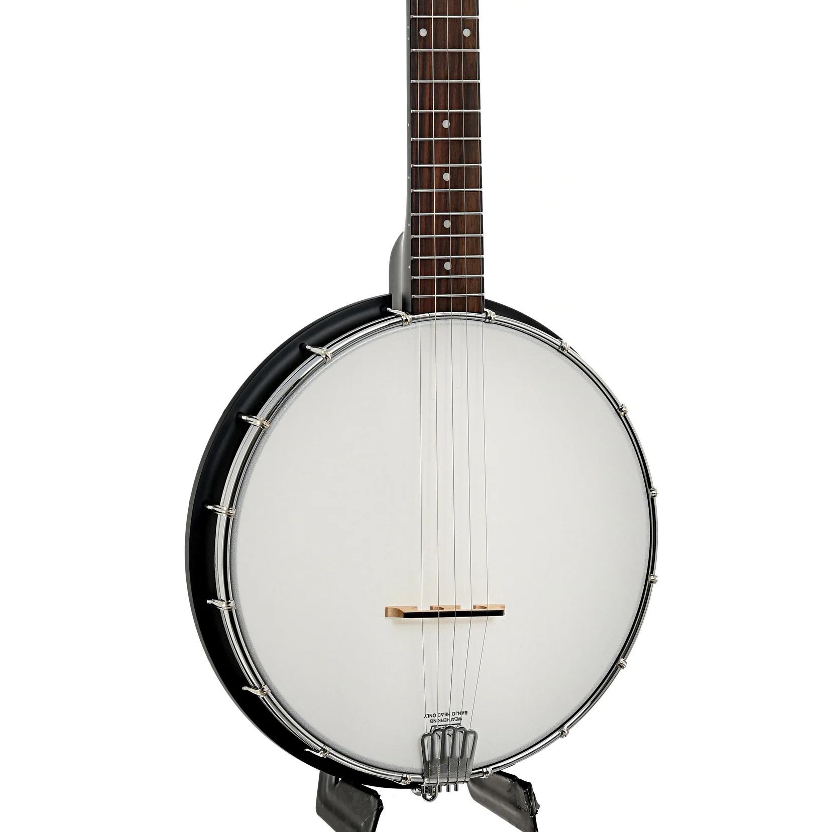 Gold Tone AC-1LN 11in Long Neck Openback Banjo & Gigbag - Image 2