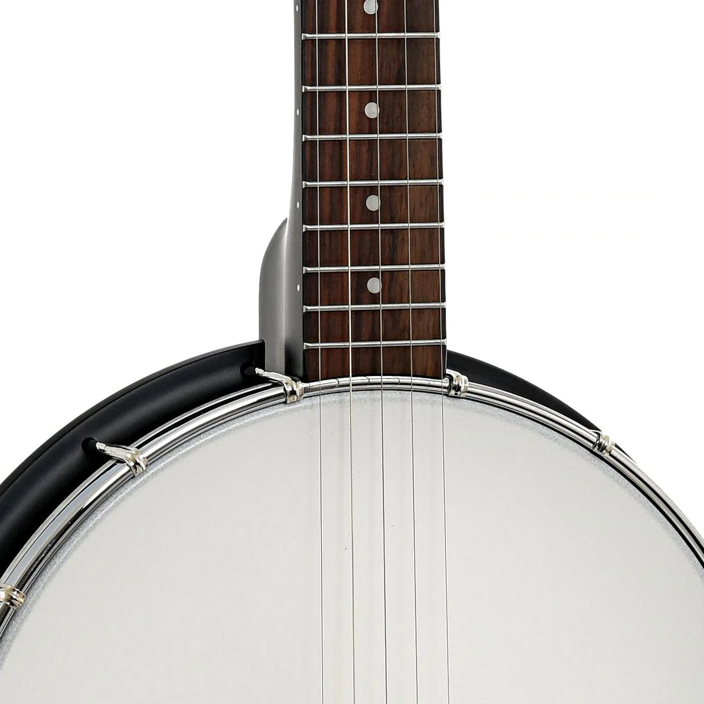 Gold Tone AC-1LN 11in Long Neck Openback Banjo & Gigbag - Image 4