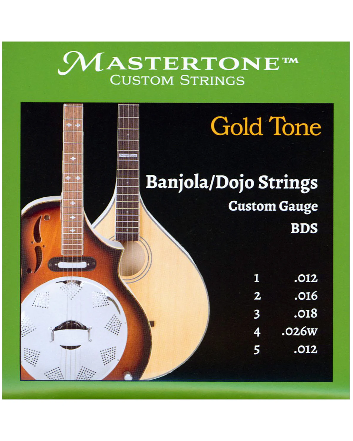 Gold Tone Banjola OR Dojo Strings, Custom Gauge - Image 2