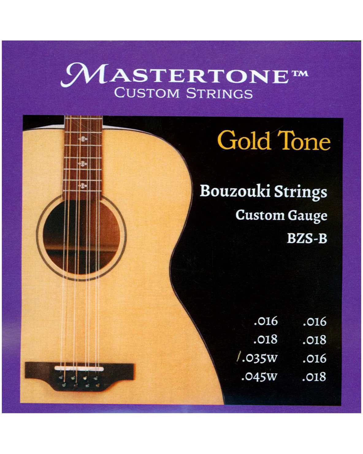 Gold Tone Bouzouki Strings, Ball End - Image 2