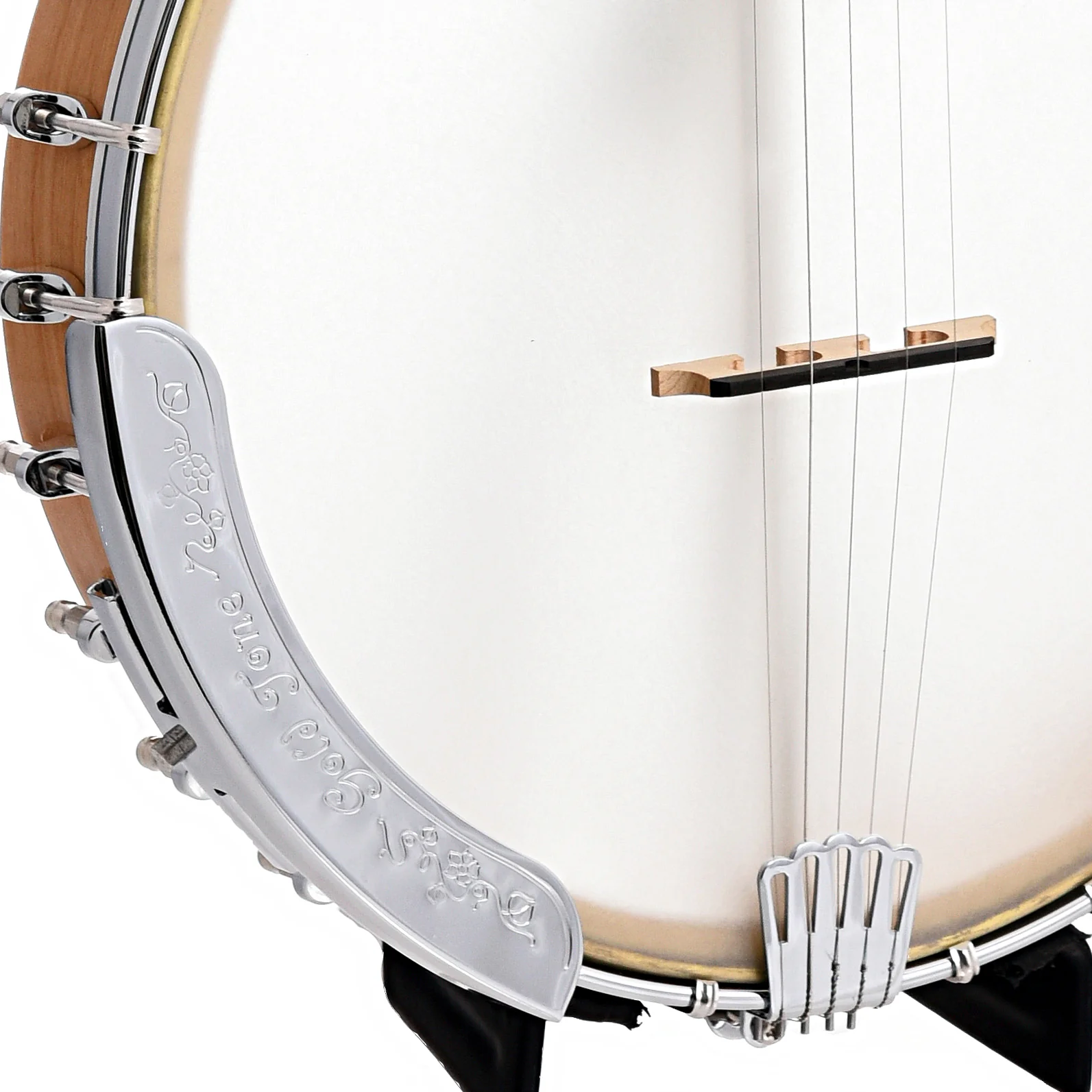 Gold Tone CC-Carlin 12in Openback Banjo & Gigbag with Planetary Tuners - Image 3