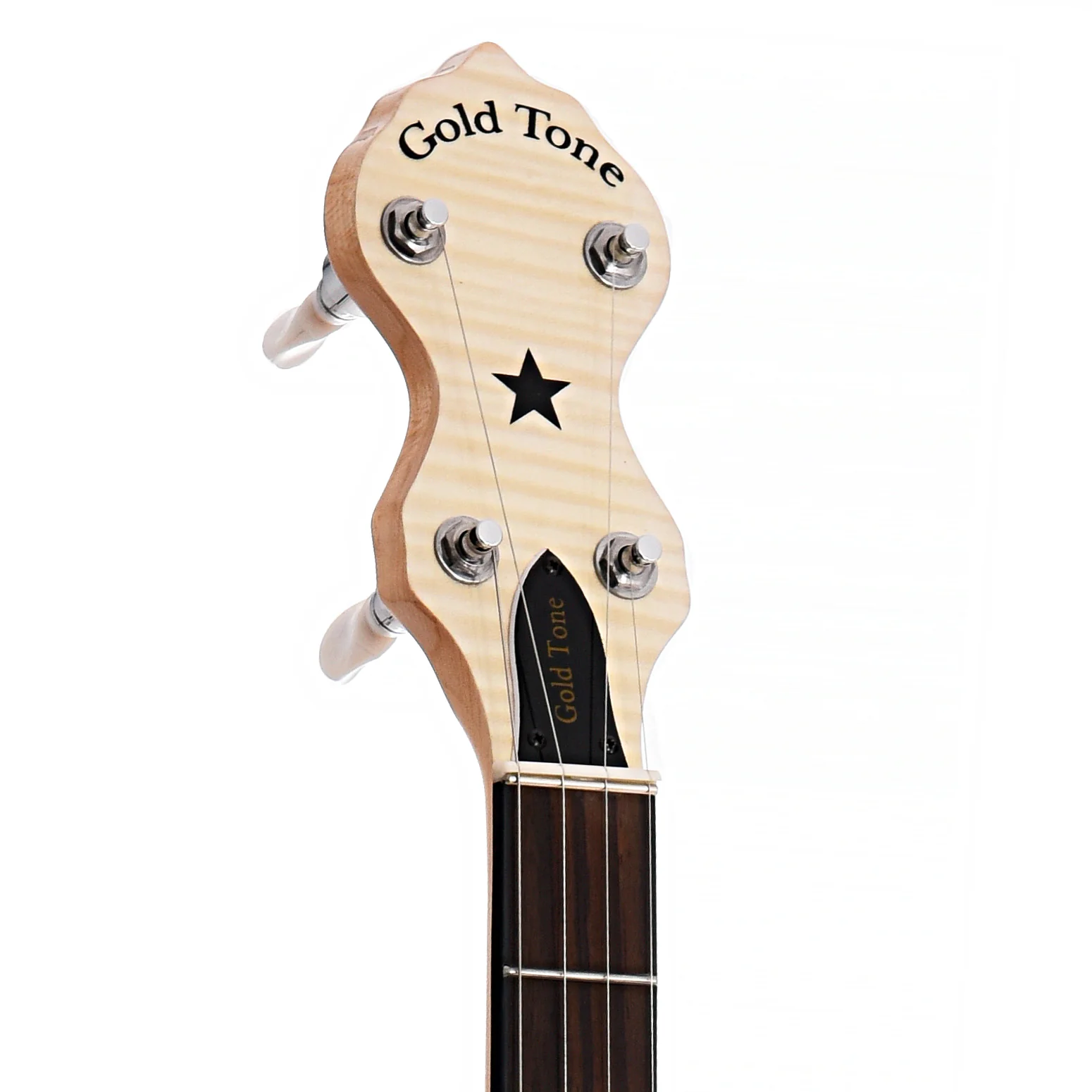 Gold Tone CC-Carlin 12in Openback Banjo & Gigbag with Planetary Tuners - Image 6