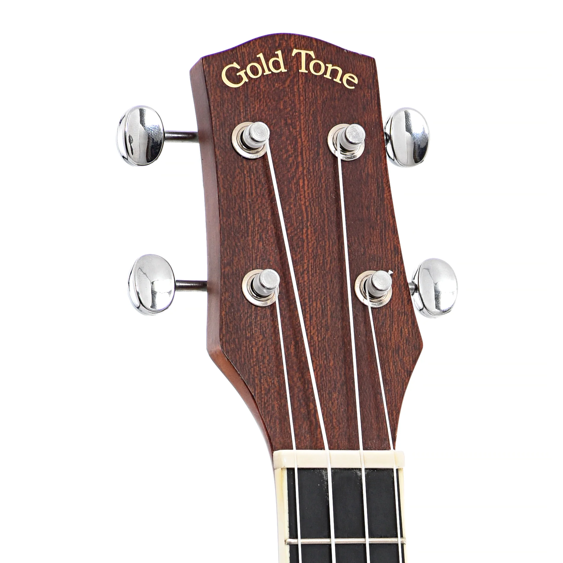 Gold Tone Metal Body Concert ResoUke & Gigbag - Image 8