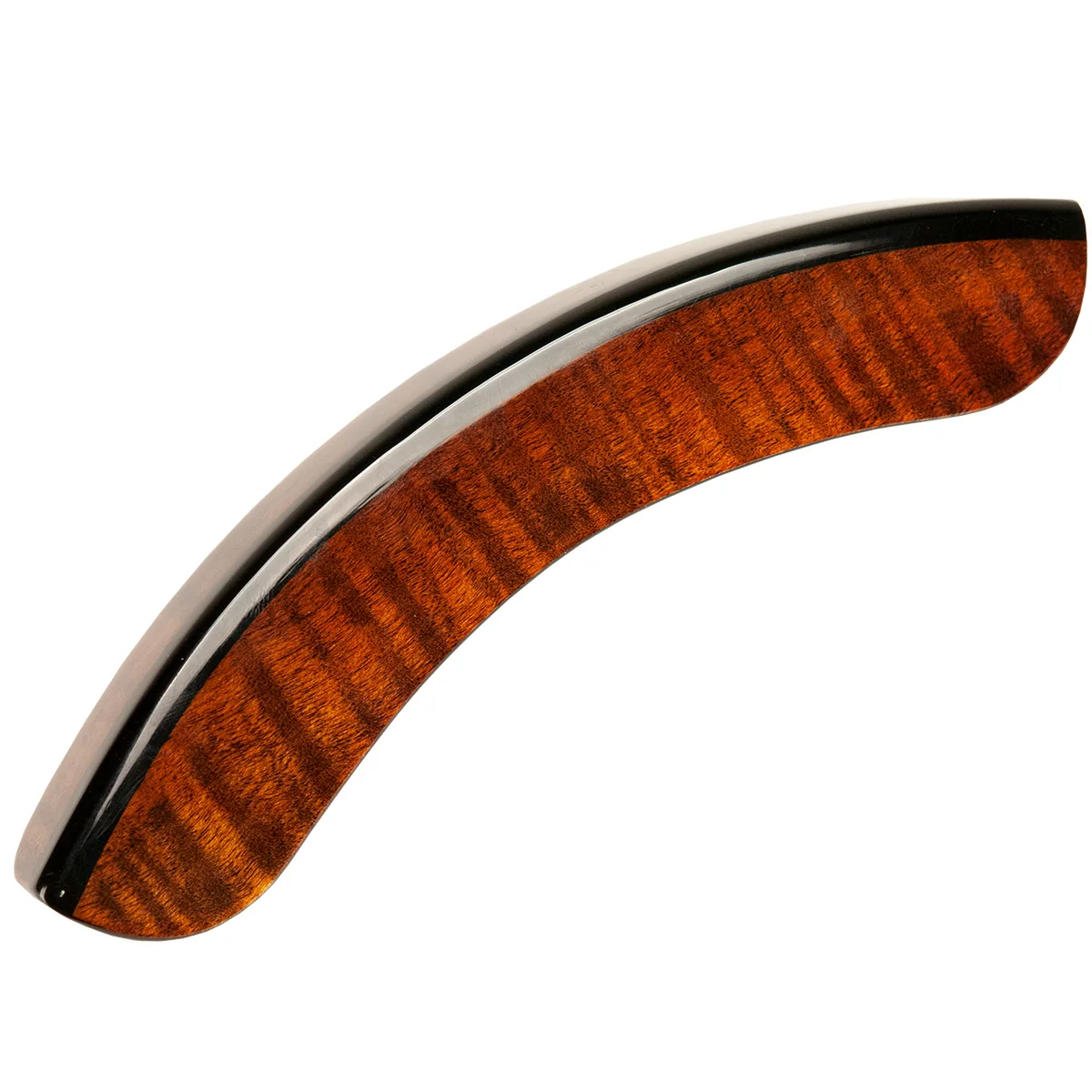 Gold Tone Curly Maple Banjo Armrest, Gloss - Image 4