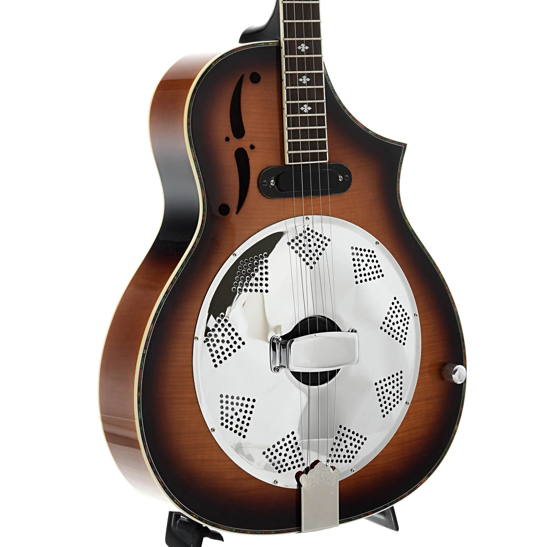 Gold Tone Dojo Deluxe Resophonic Banjo with Pickup & Gigbag - Image 2