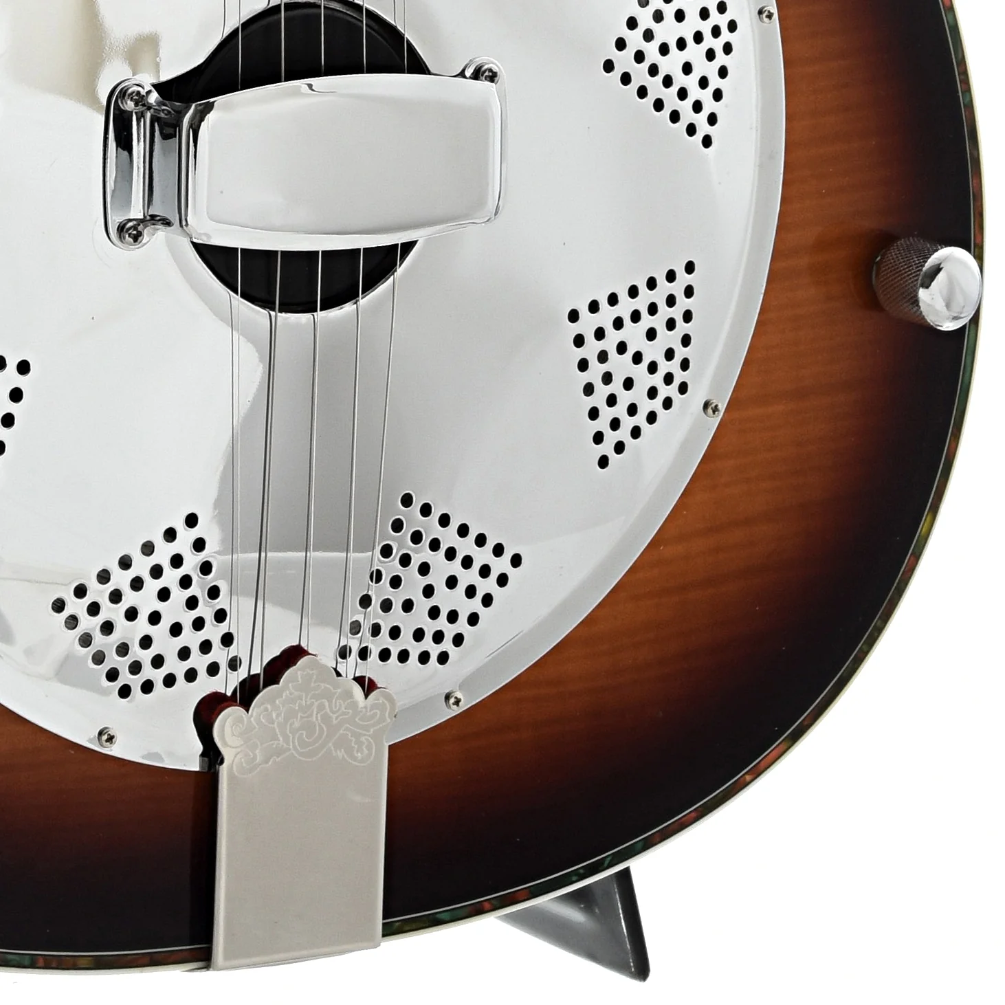 Gold Tone Dojo Deluxe Resophonic Banjo with Pickup & Gigbag - Image 5