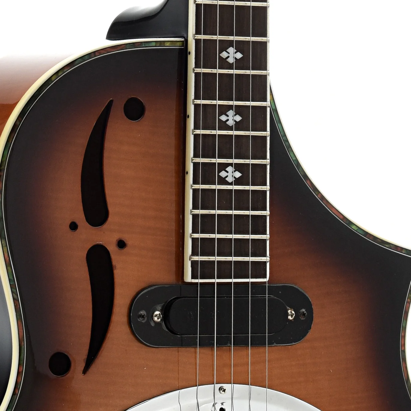 Gold Tone Dojo Deluxe Resophonic Banjo with Pickup & Gigbag - Image 6