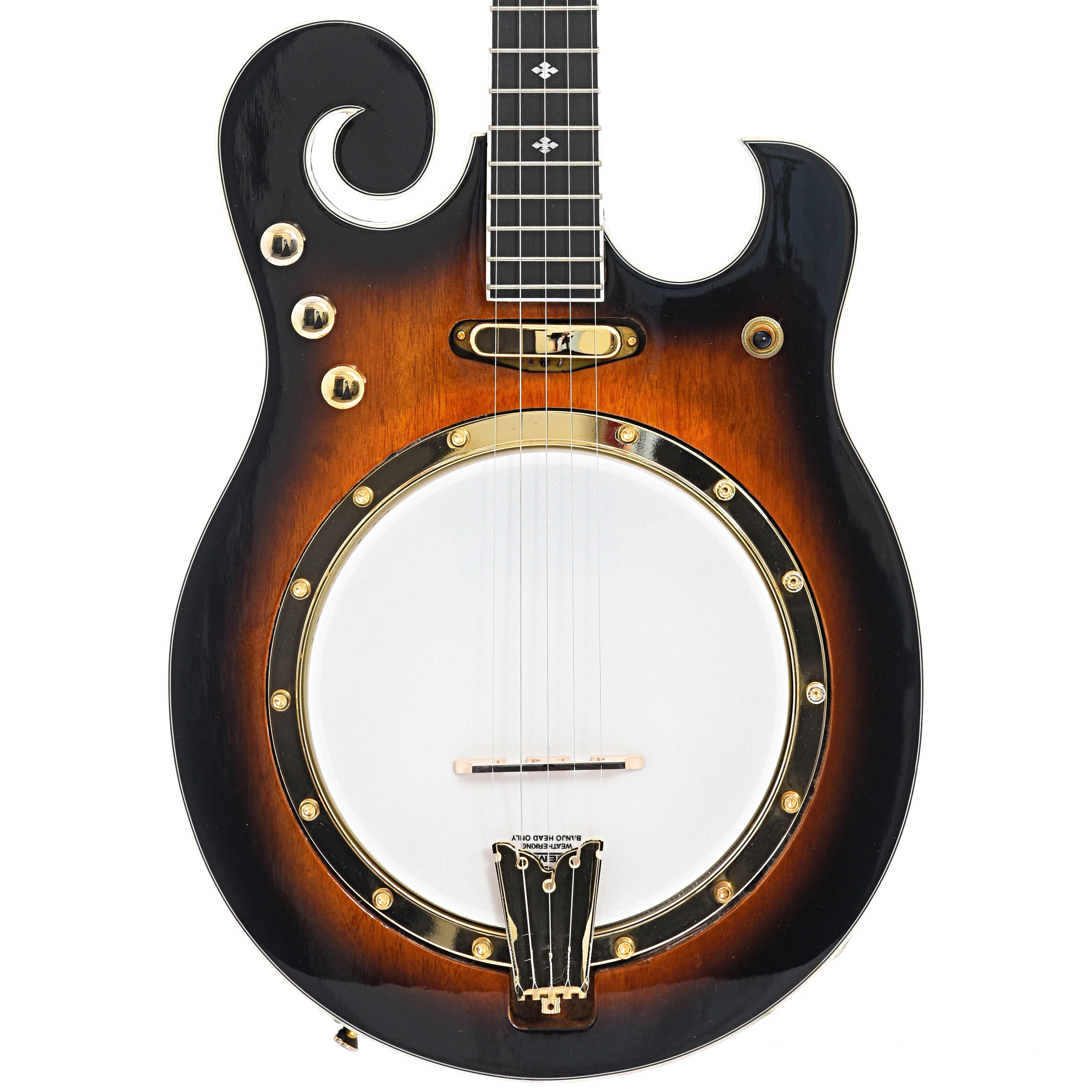 Gold Tone EBM-5 5-String Electric Banjo & Case - Image 2