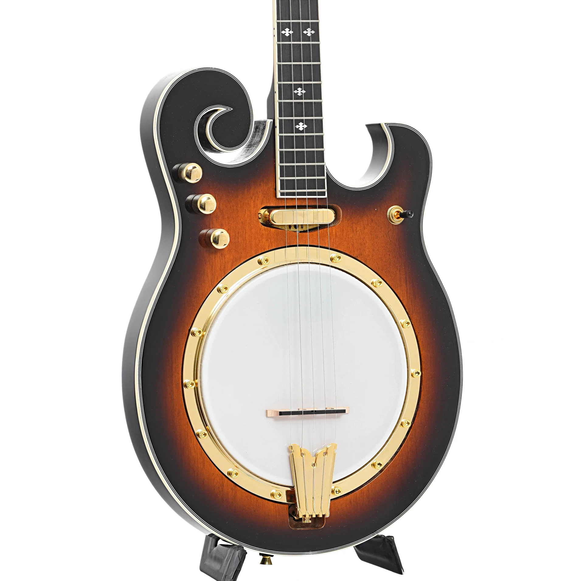 Gold Tone EBM-5 Electric 5-String Banjo (recent) - Image 4