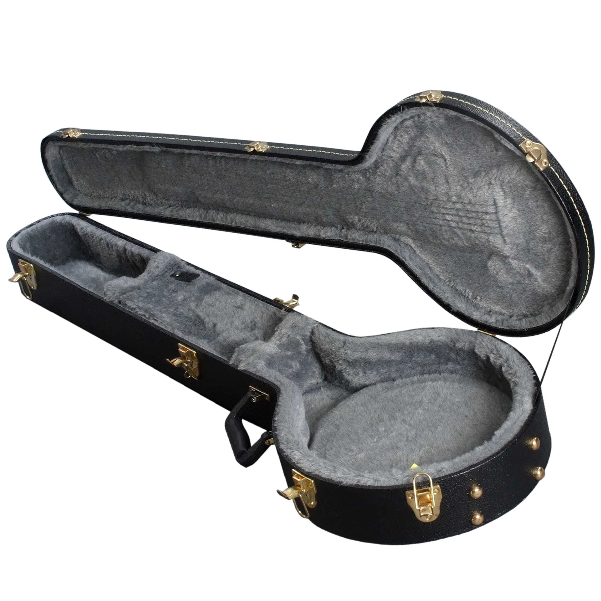 Gold Tone Extra Long Neck Openback Banjo Case - Image 2