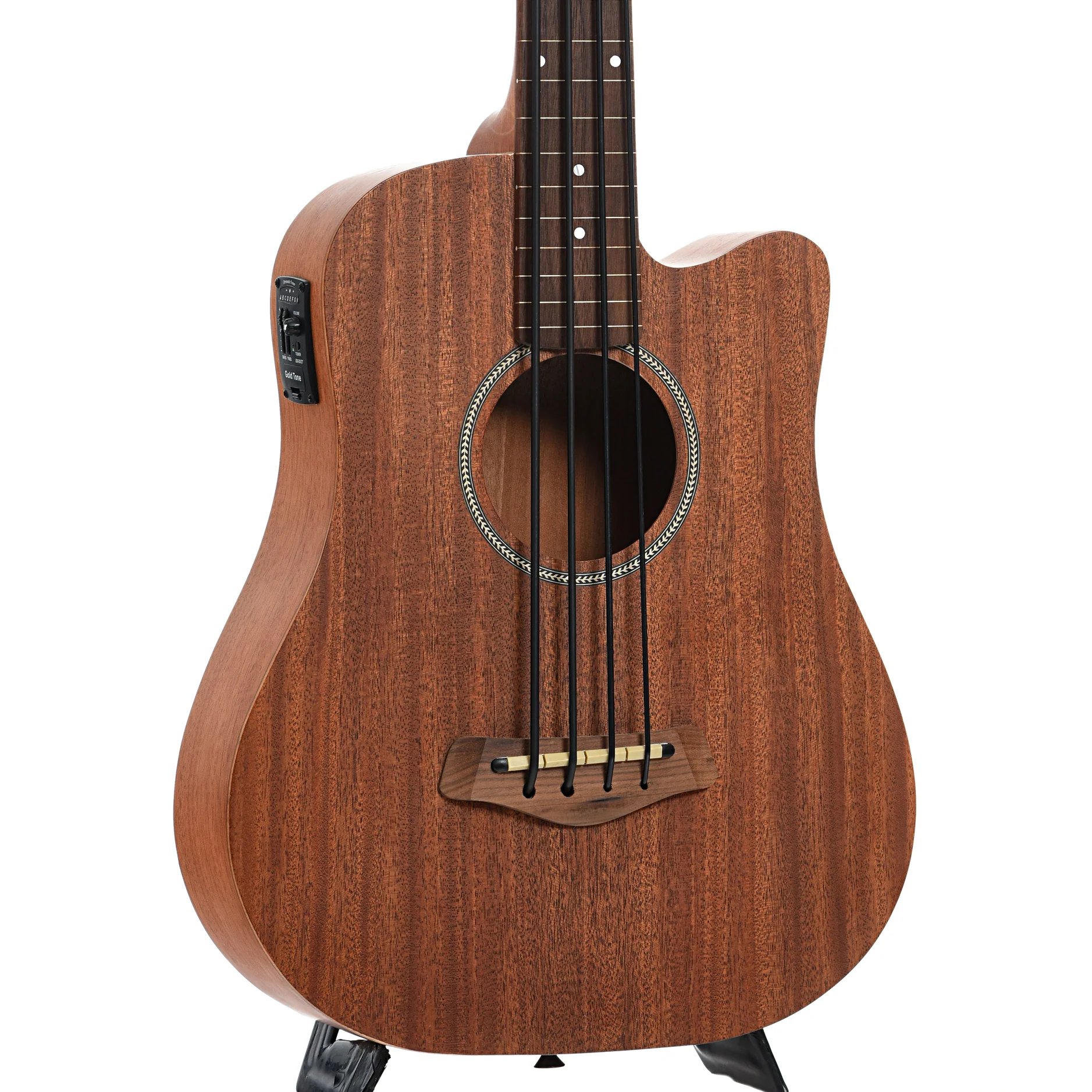Gold Tone Fretless M-Bass & Gigbag - Image 12
