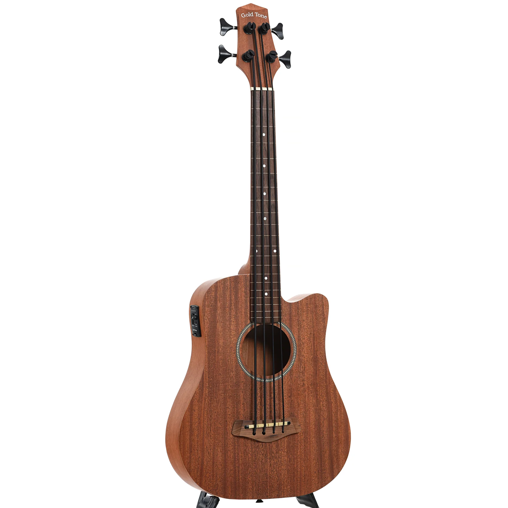 Gold Tone Fretless M-Bass & Gigbag - Image 3