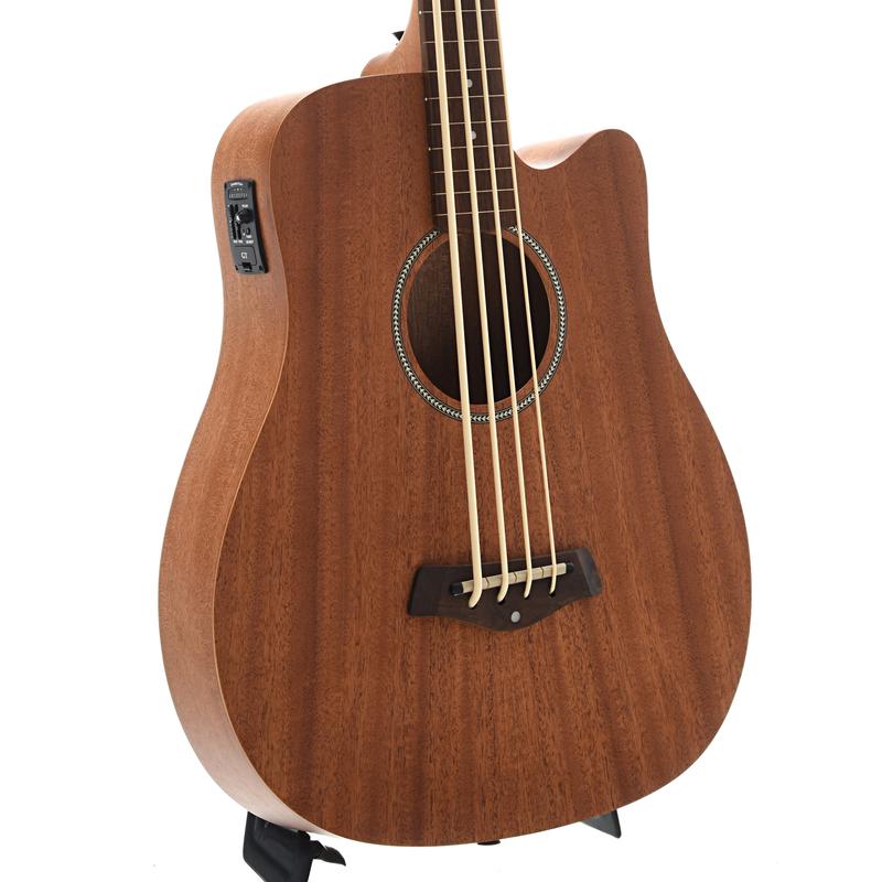Gold Tone M-Bass25FL Acoustic-Electric Fretless MicroBass & Gigbag, 25in Scale - Image 4