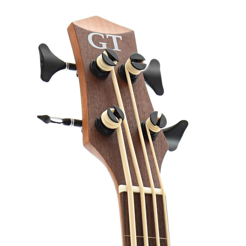 Gold Tone M-Bass25FL Acoustic-Electric Fretless MicroBass & Gigbag, 25in Scale - Image 8