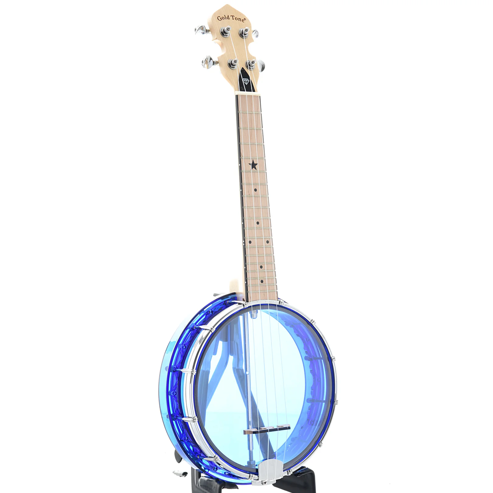 Gold Tone Little Gem Banjo Ukulele & Gigbag, Sapphire - Image 3