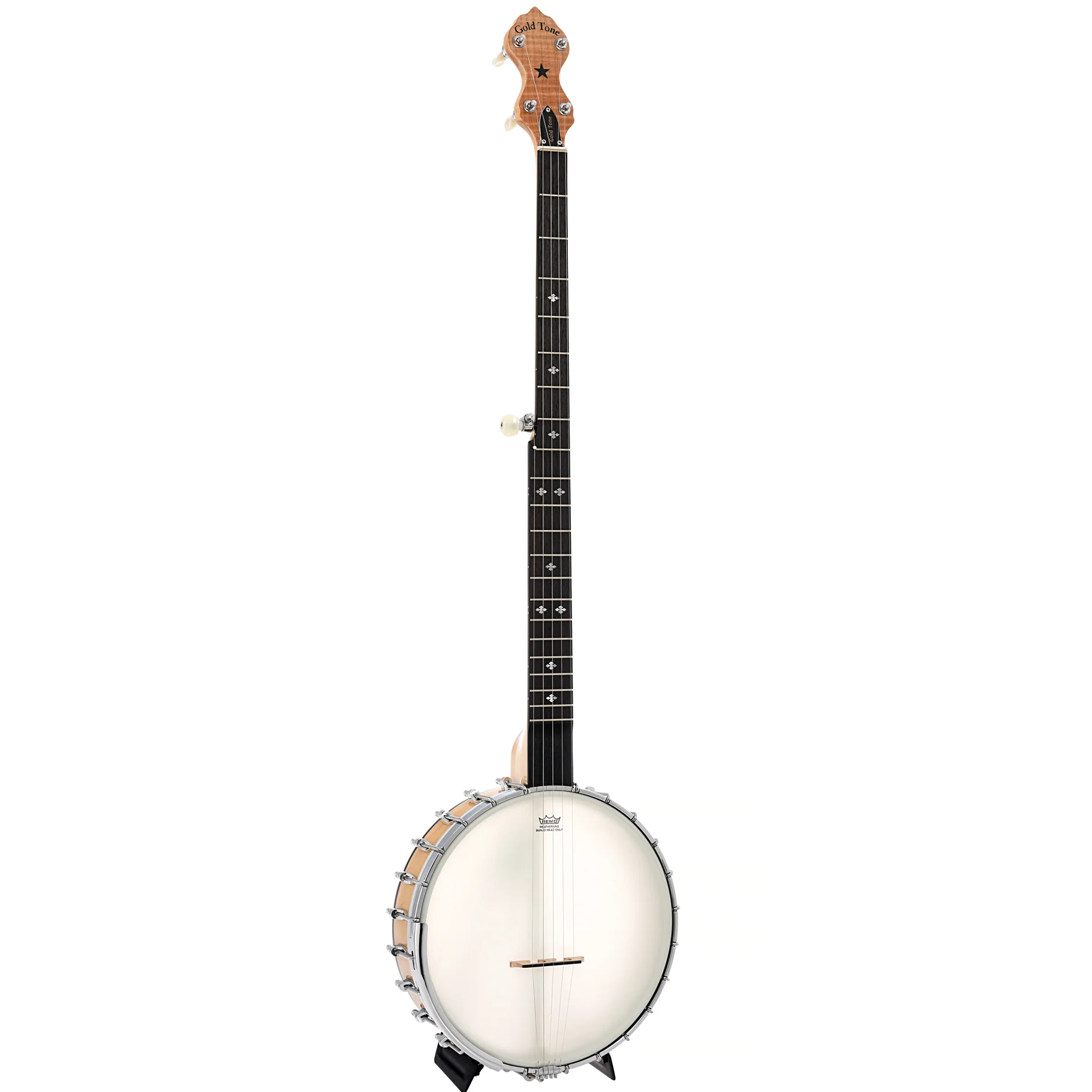 Gold Tone Maple Mountain MM-150LN 11in Openback Longneck Banjo & Case - Image 2