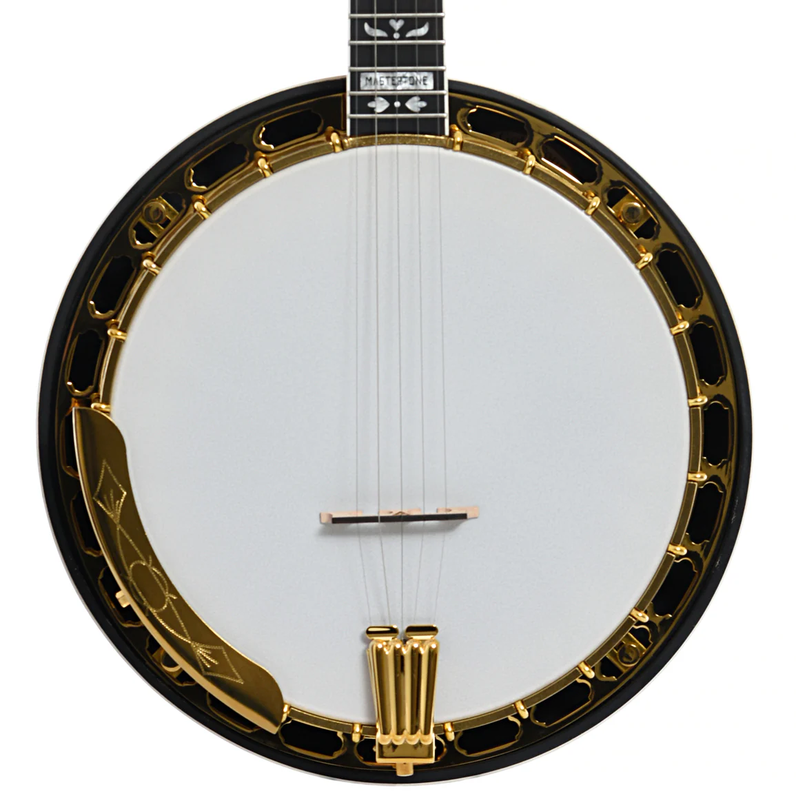 Gold Tone Mastertone OB-Grandee Orange Blossom Grand Resonator Banjo & Case - Image 13