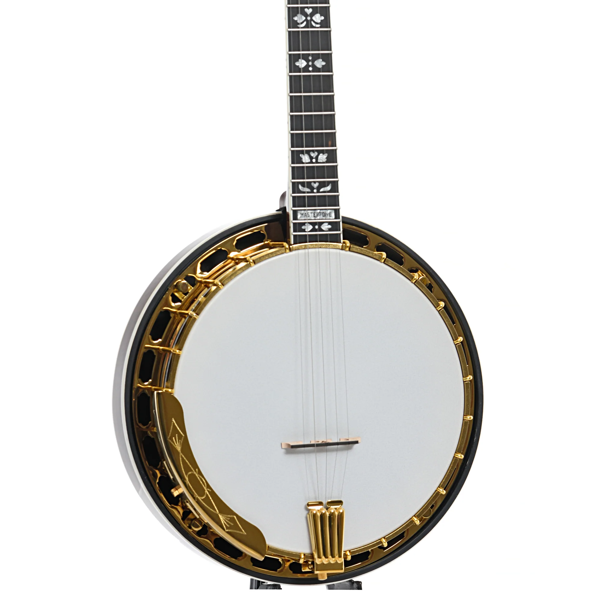 Gold Tone Mastertone OB-Grandee Orange Blossom Grand Resonator Banjo & Case - Image 2