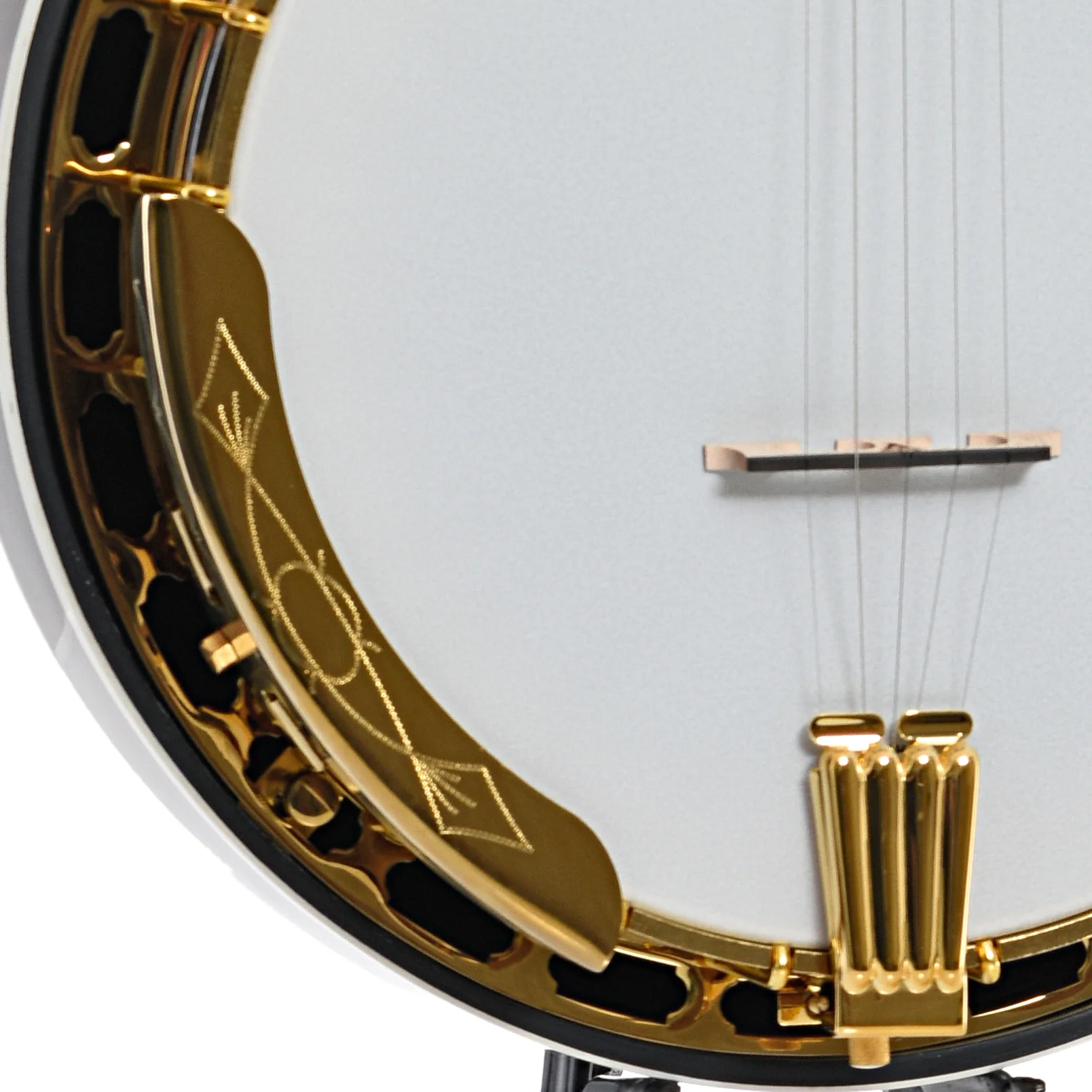 Gold Tone Mastertone OB-Grandee Orange Blossom Grand Resonator Banjo & Case - Image 4