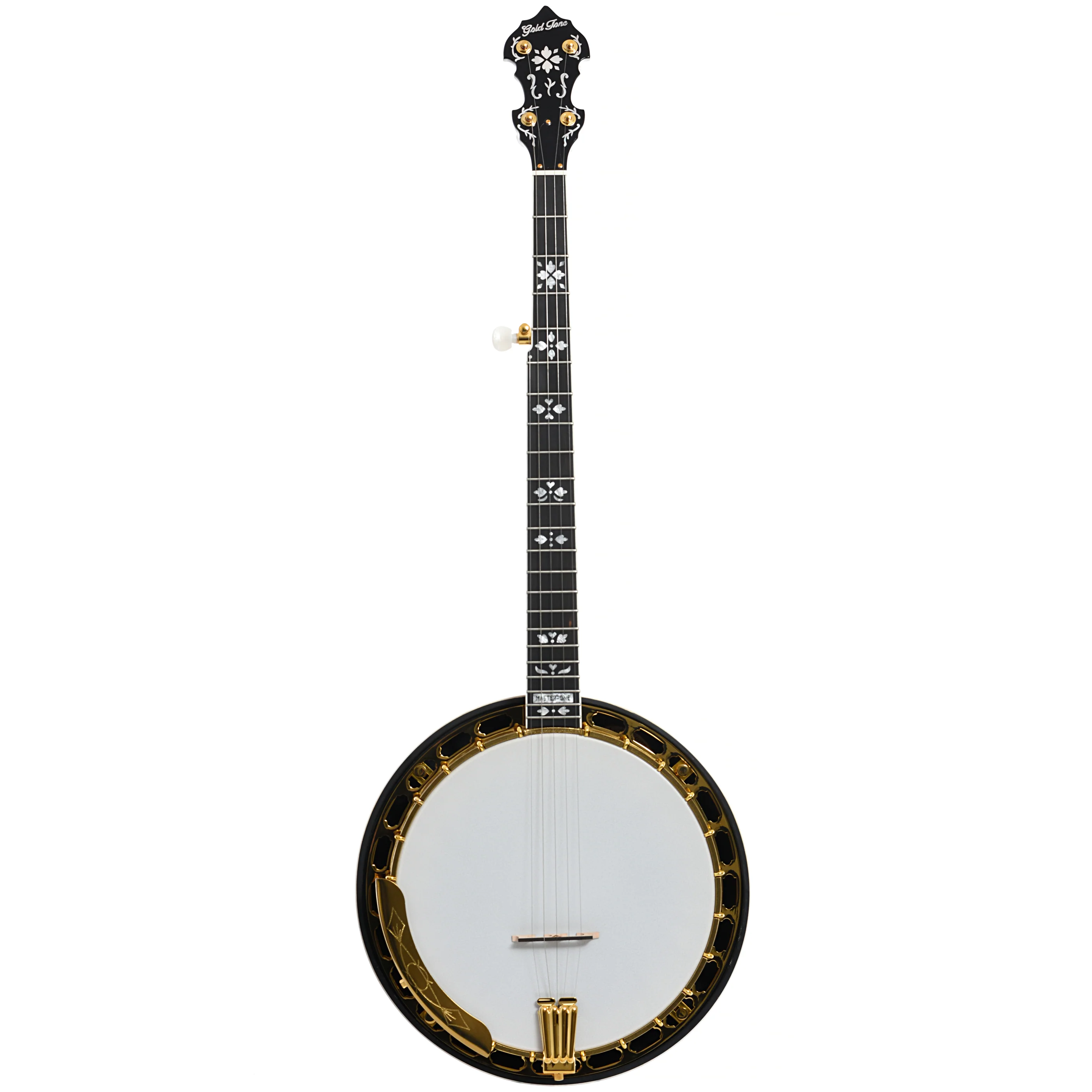 Gold Tone Mastertone OB-Grandee Orange Blossom Grand Resonator Banjo & Case - Image 8