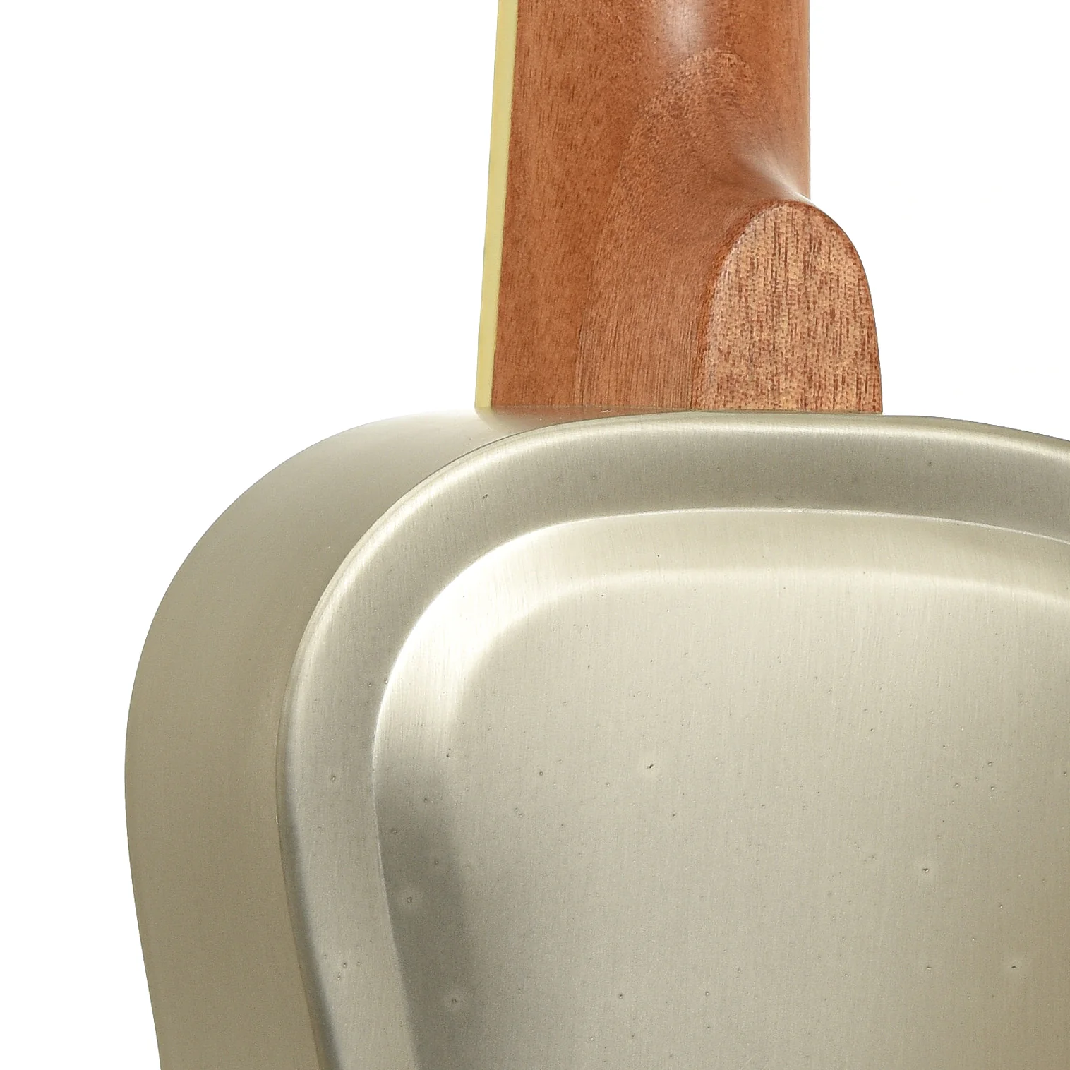 Gold Tone Metal Body Tenor Resonator Uke (Recent) - Image 10