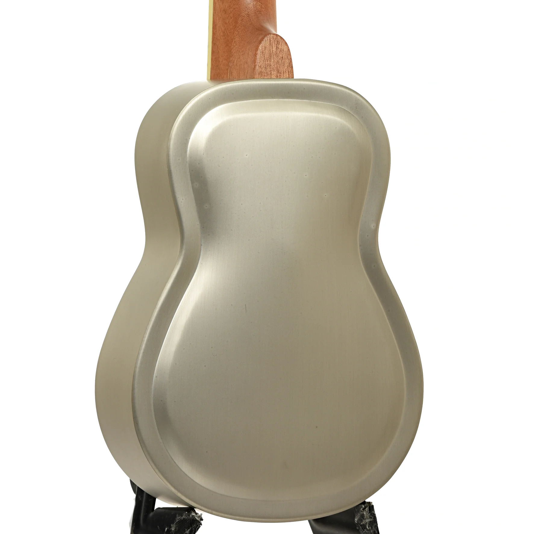 Gold Tone Metal Body Tenor Resonator Uke (Recent) - Image 11