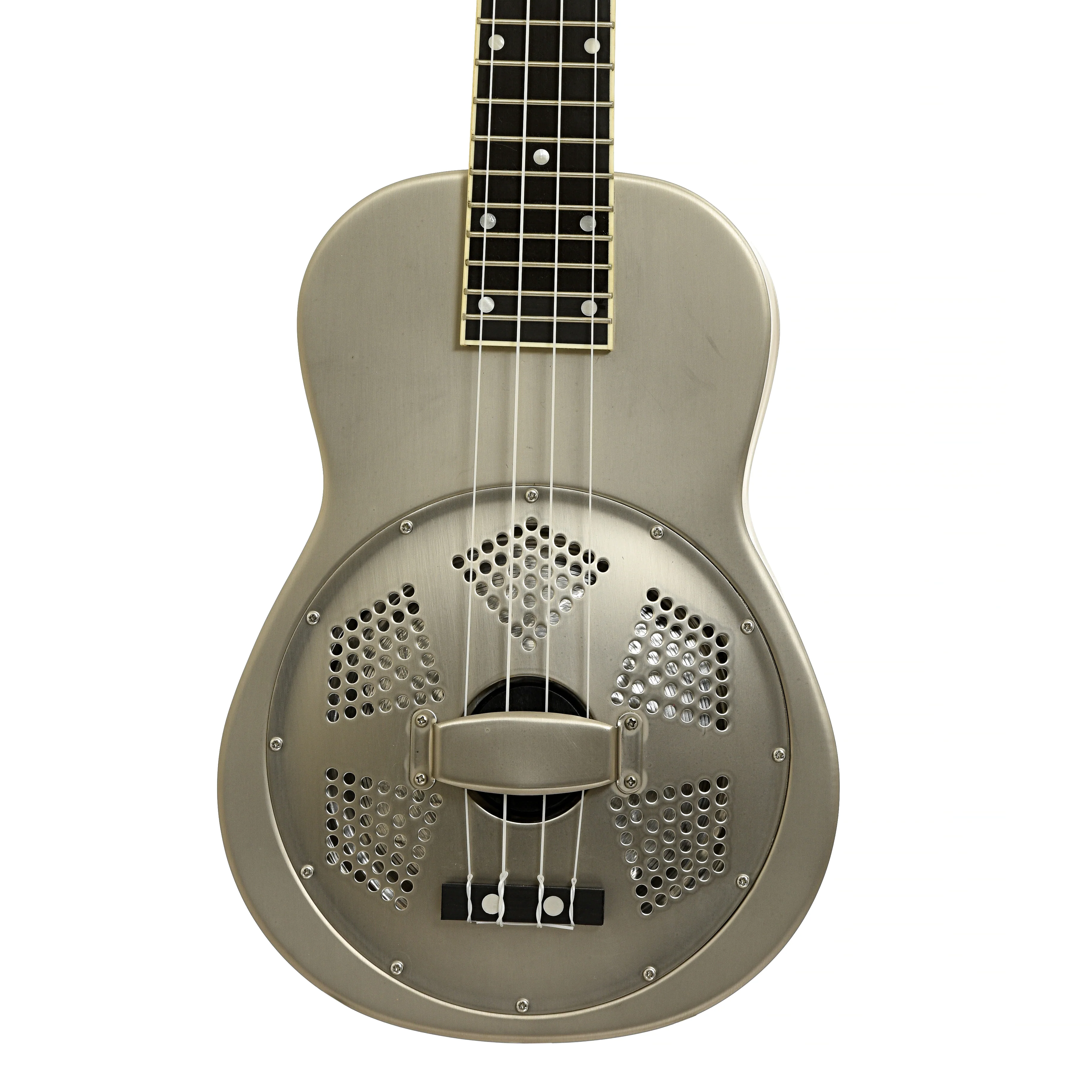 Gold Tone Metal Body Tenor Resonator Uke (Recent) - Image 2