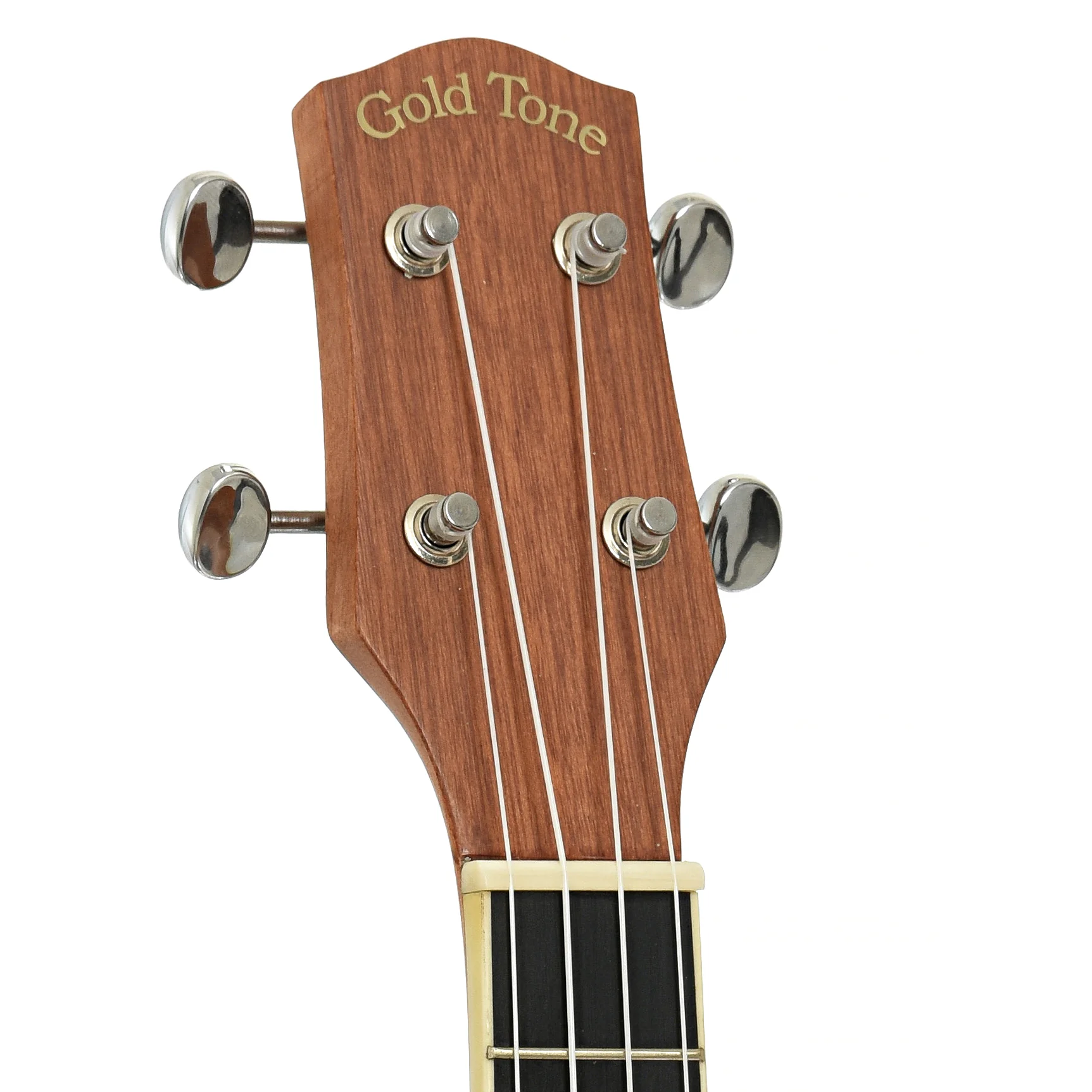 Gold Tone Metal Body Tenor Resonator Uke (Recent) - Image 8
