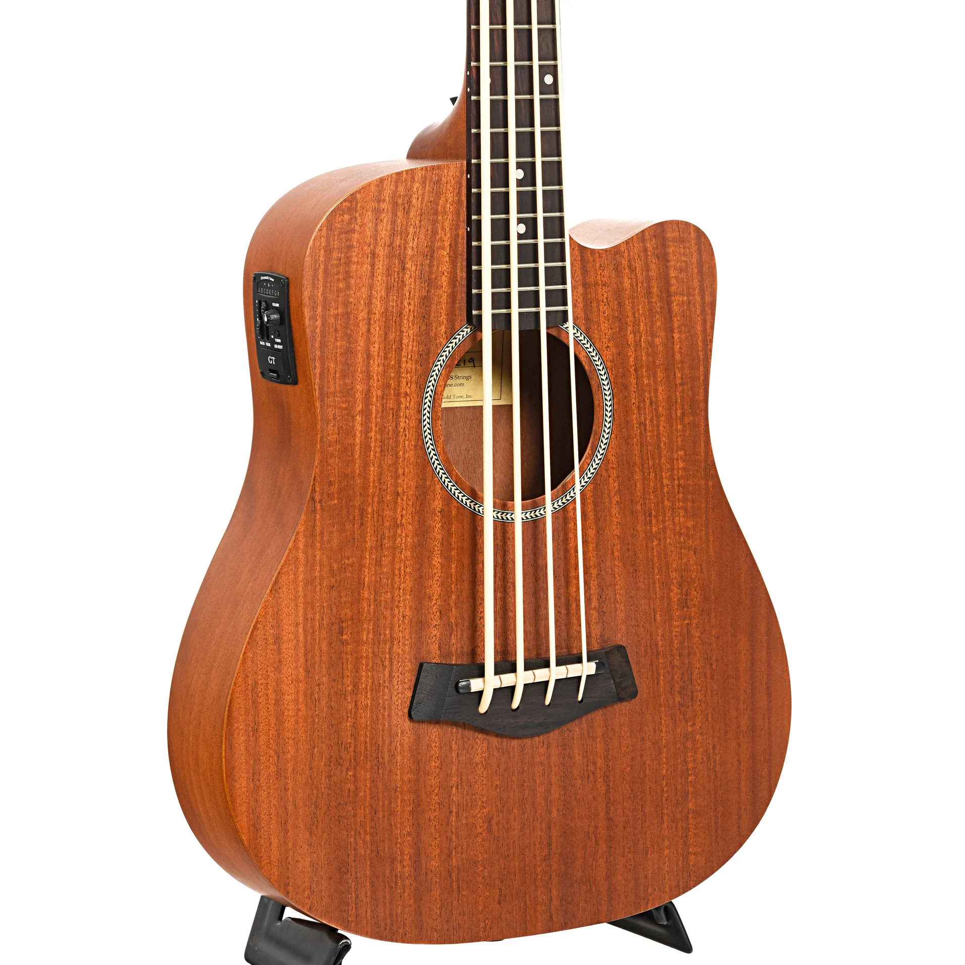Gold Tone Acoustic-Electric MicroBass (2019) - Image 3