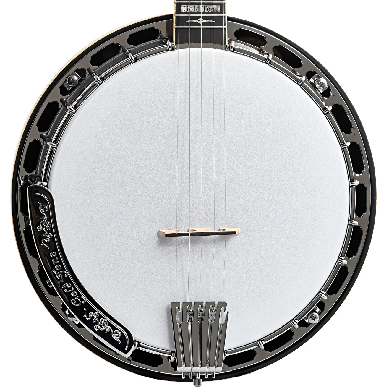 Gold Tone Mastertone OB-150RF Orange Blossom Resonator Banjo & Case, Radiused Fingerboard - Image 2