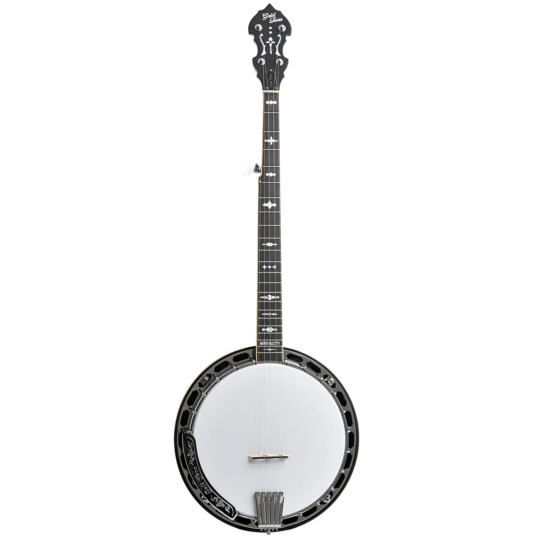 Gold Tone Mastertone OB-150RF Orange Blossom Resonator Banjo & Case, Radiused Fingerboard - Image 4
