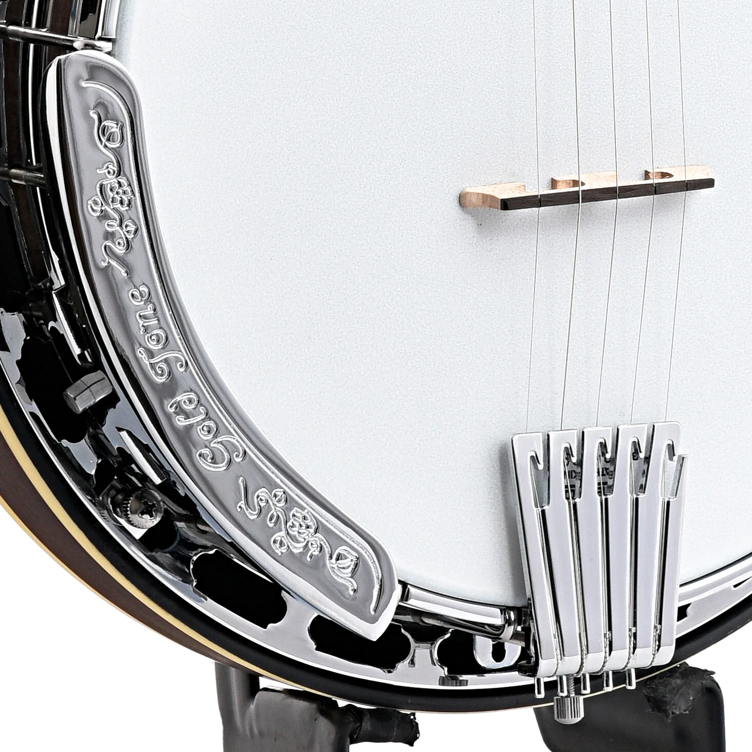 Gold Tone Mastertone OB-150RF Orange Blossom Resonator Banjo & Case, Radiused Fingerboard - Image 6