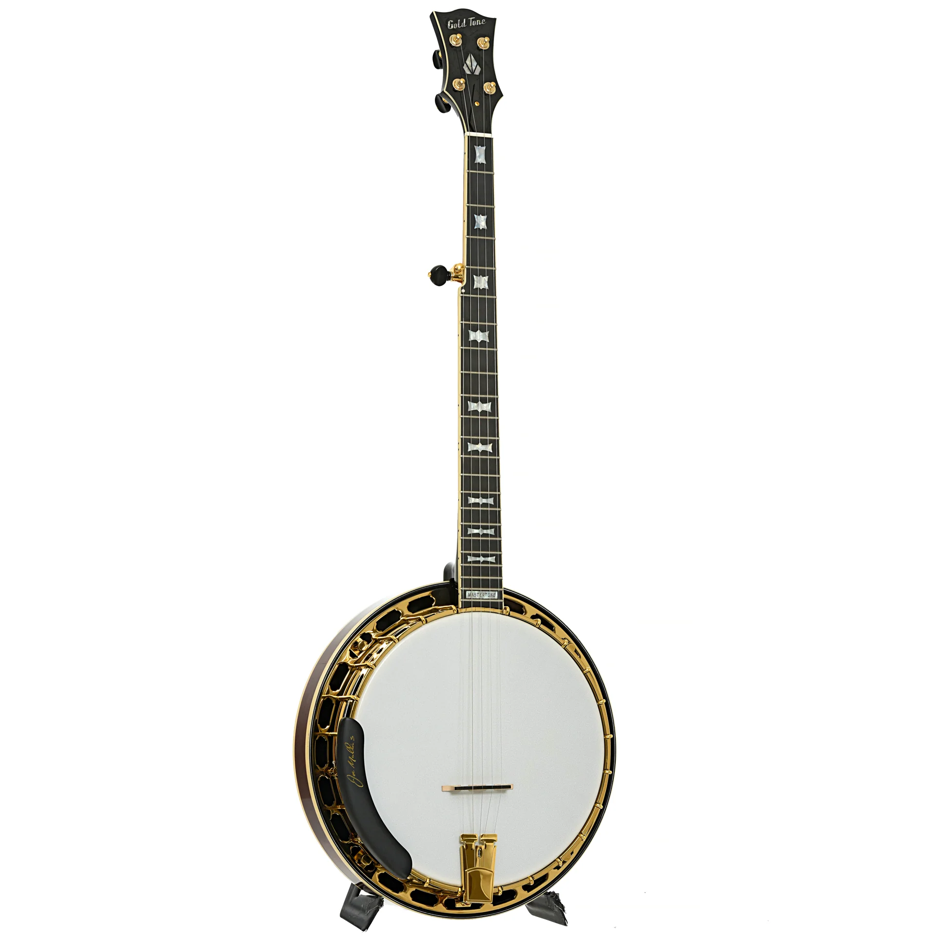 Gold Tone Mastertone OB-2 Joe Mullins Bowtie Resonator Banjo & Case - Image 3