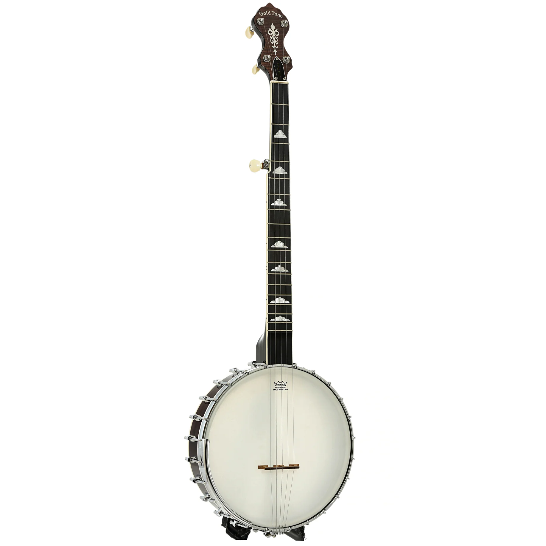 Gold Tone Mastertone WL-250 11in White Laydie Openback Banjo & Case - Image 4