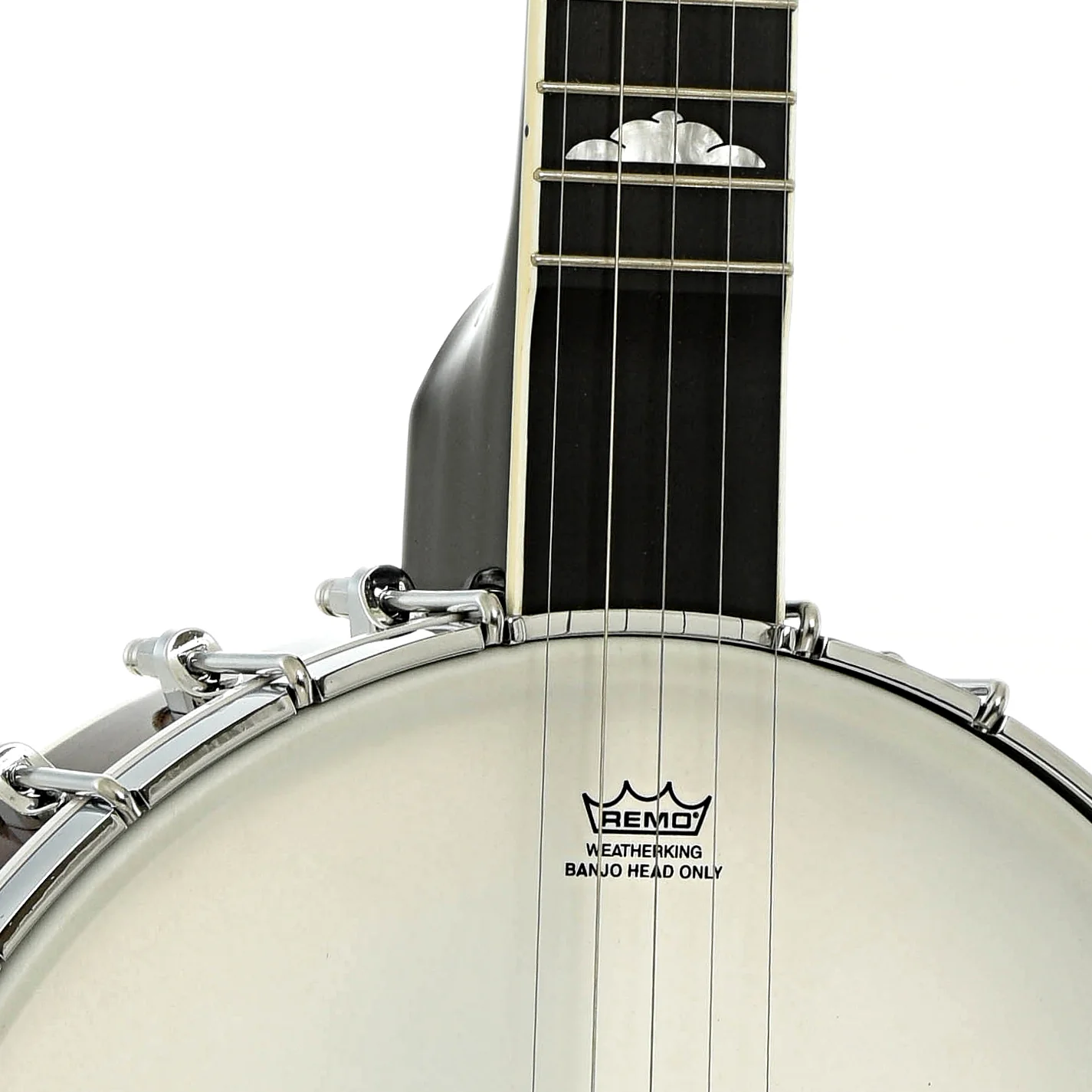 Gold Tone Mastertone WL-250 11in White Laydie Openback Banjo & Case - Image 6