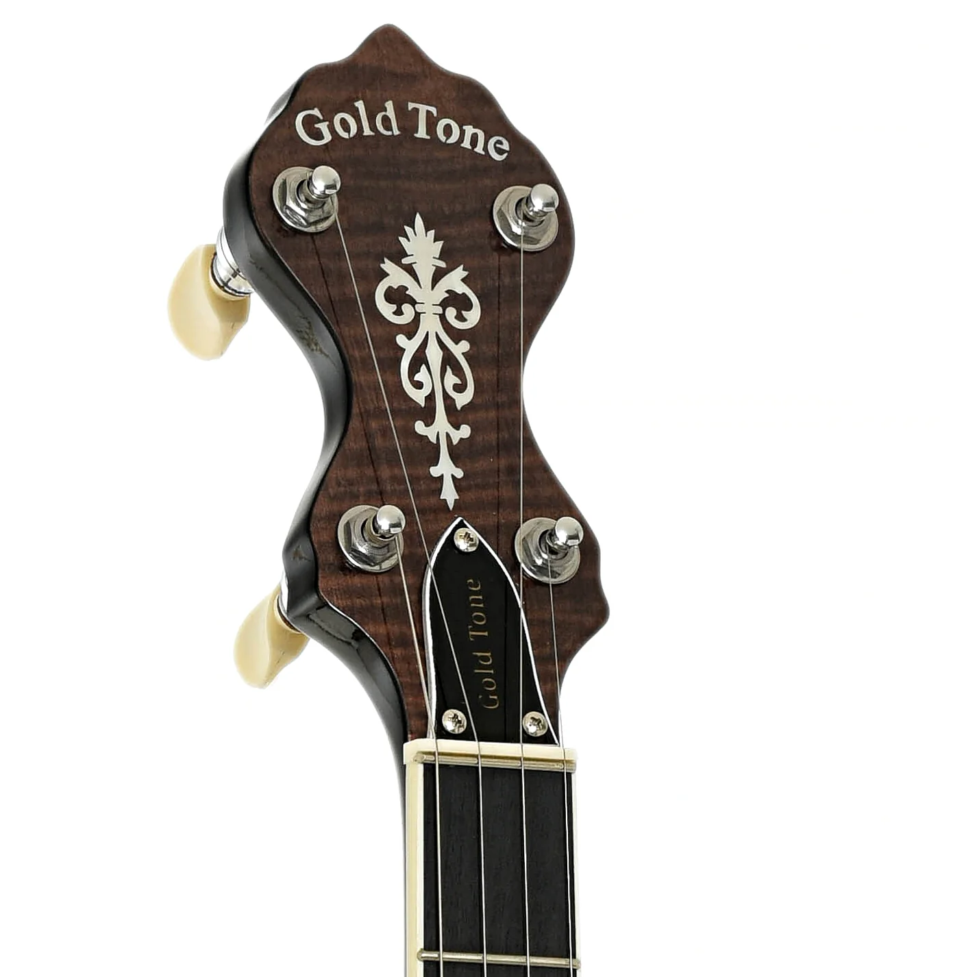 Gold Tone Mastertone WL-250 11in White Laydie Openback Banjo & Case - Image 8