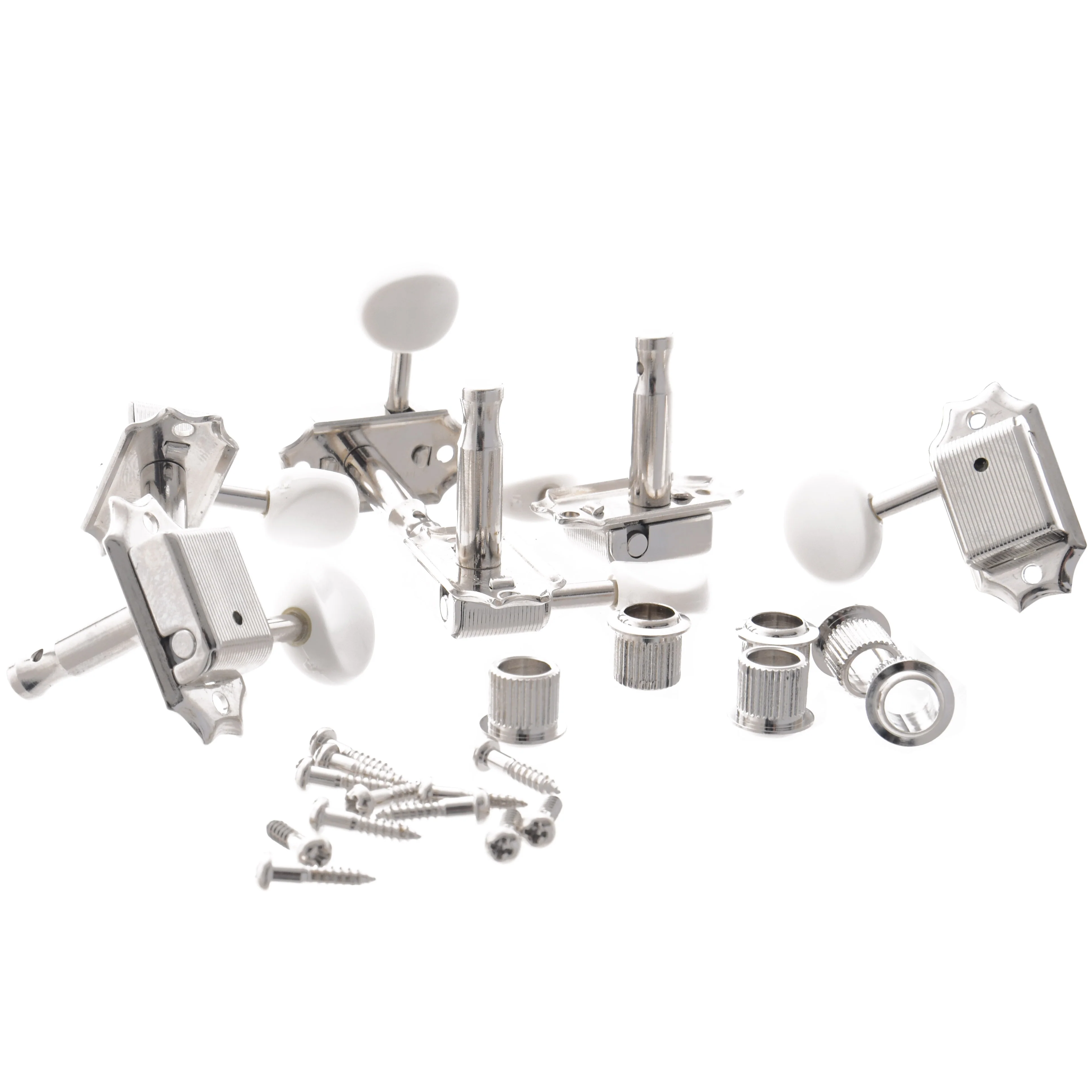 Gotoh SD90 3-On-A-Side Vintage Replica Tuners with Oval Plastic Buttons - Image 2