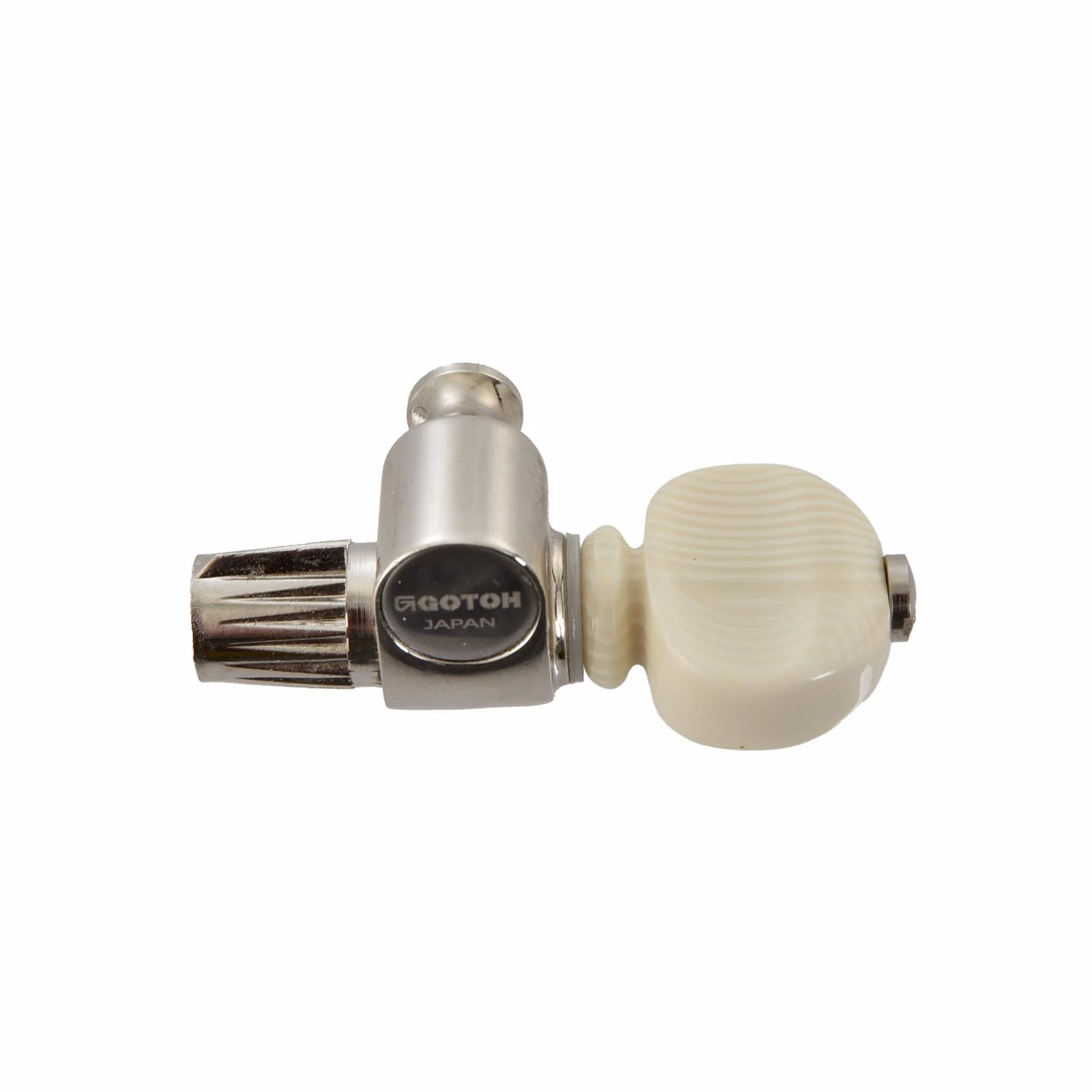 Gotoh 5th String tuner for Banjo, Nickel/Ivoroid - Image 2