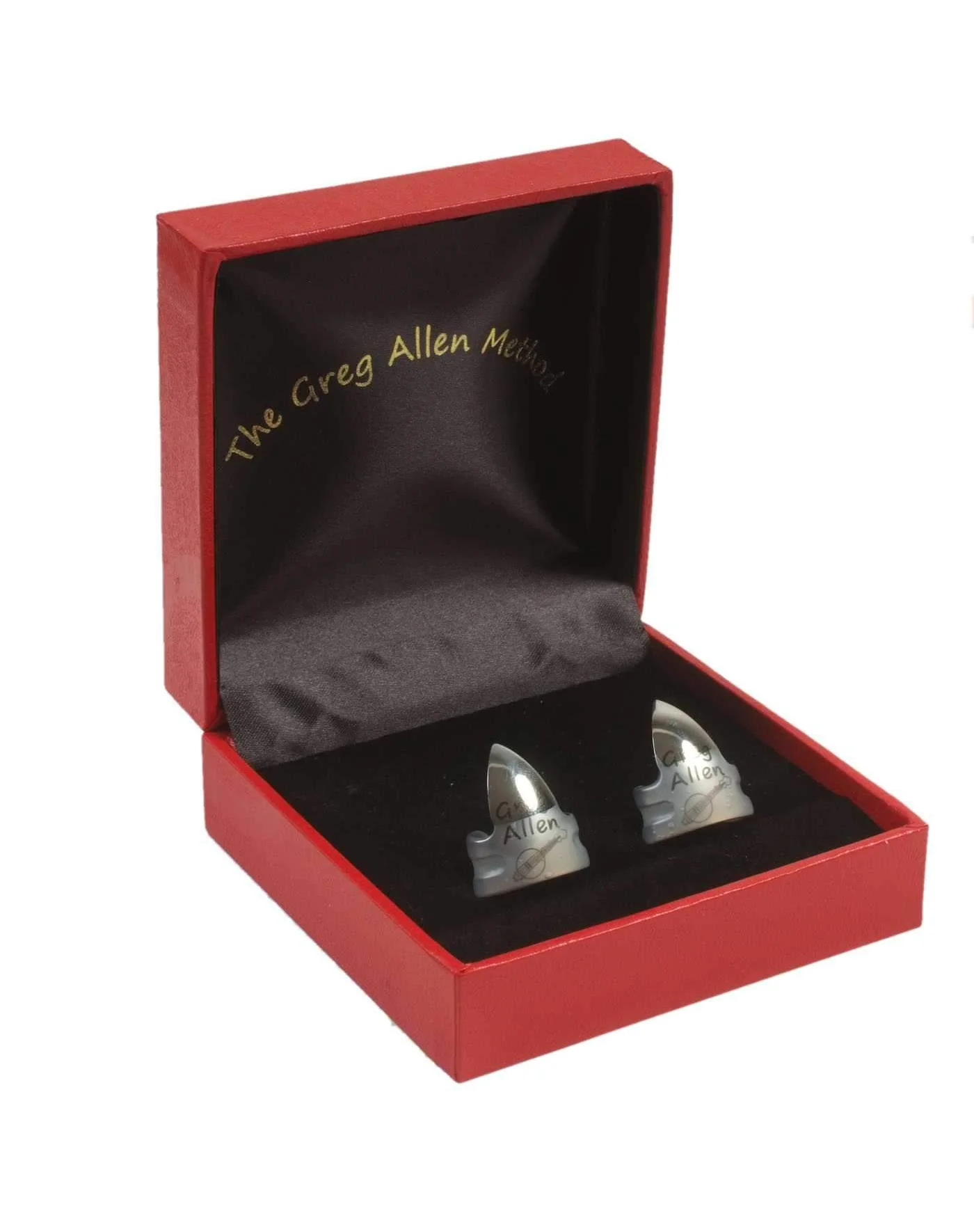 Greg Allen Signature Model Fingerpicks with Rubber-Coated Band, One Pair - Image 2