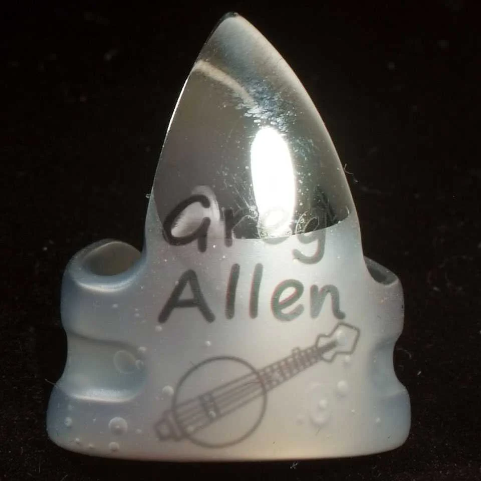Greg Allen Signature Model Fingerpicks with Rubber-Coated Band, One Pair - Image 3
