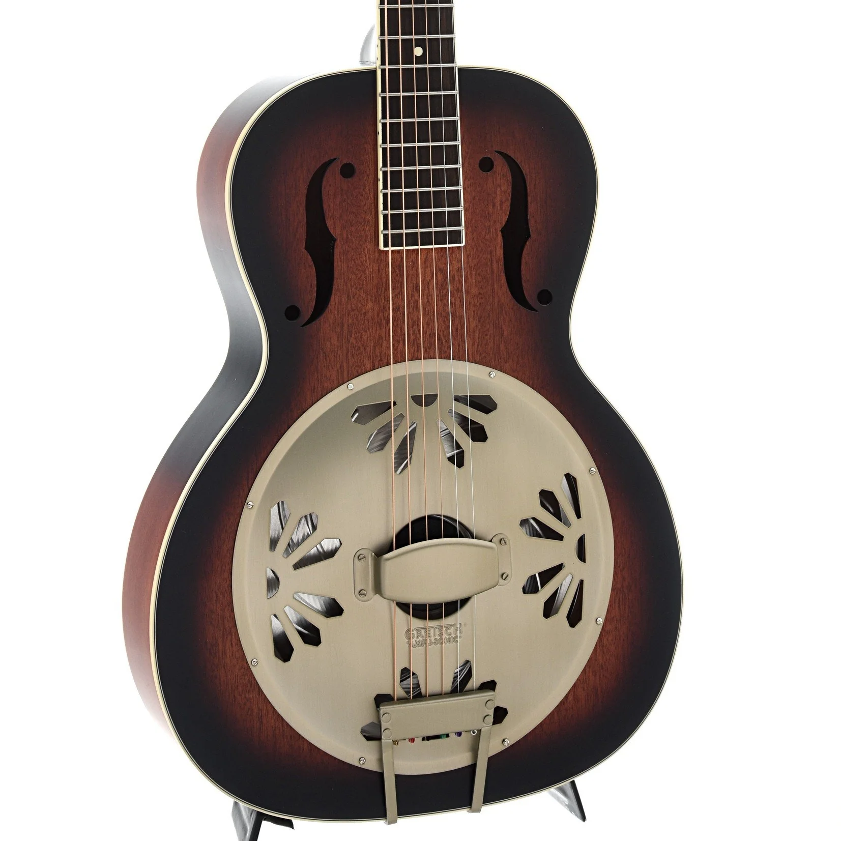 Gretsch Ampli-Sonic G9240 Alligator Roundneck Resonator Guitar - Image 4
