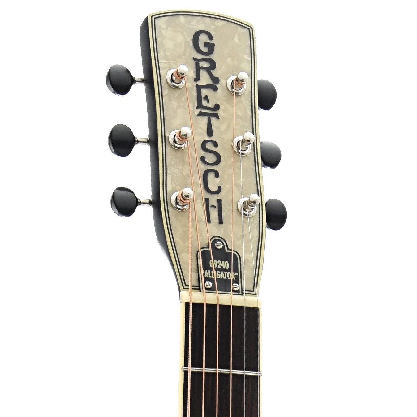 Gretsch Ampli-Sonic G9240 Alligator Roundneck Resonator Guitar - Image 8
